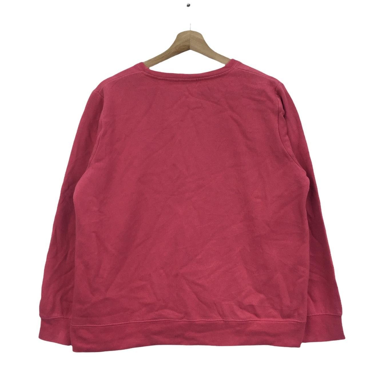 Fila Vtg 90’ FILA BIELLA ITALIA Center Logo Pink Sweatshirt Size L / US 10 / IT 46 - 4 Thumbnail