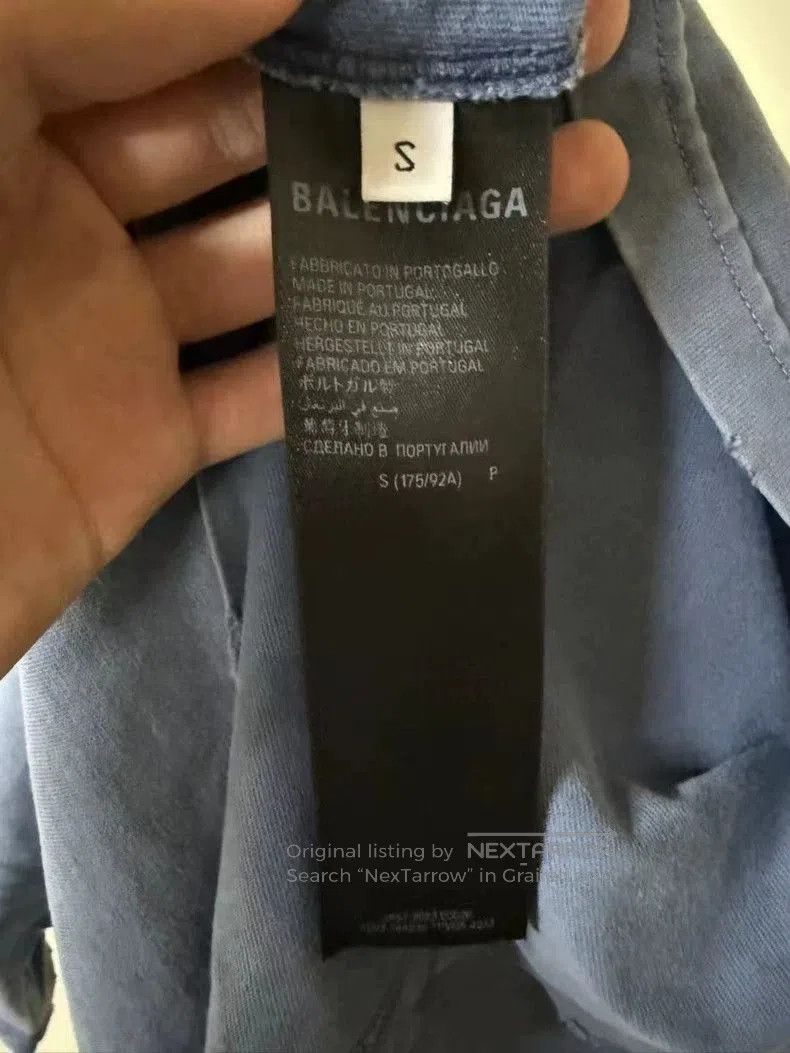 Balenciaga Balenciaga BE KIND Patch Logo Short Sleeve. Size US S / EU 44-46 / 1 - 4 Thumbnail