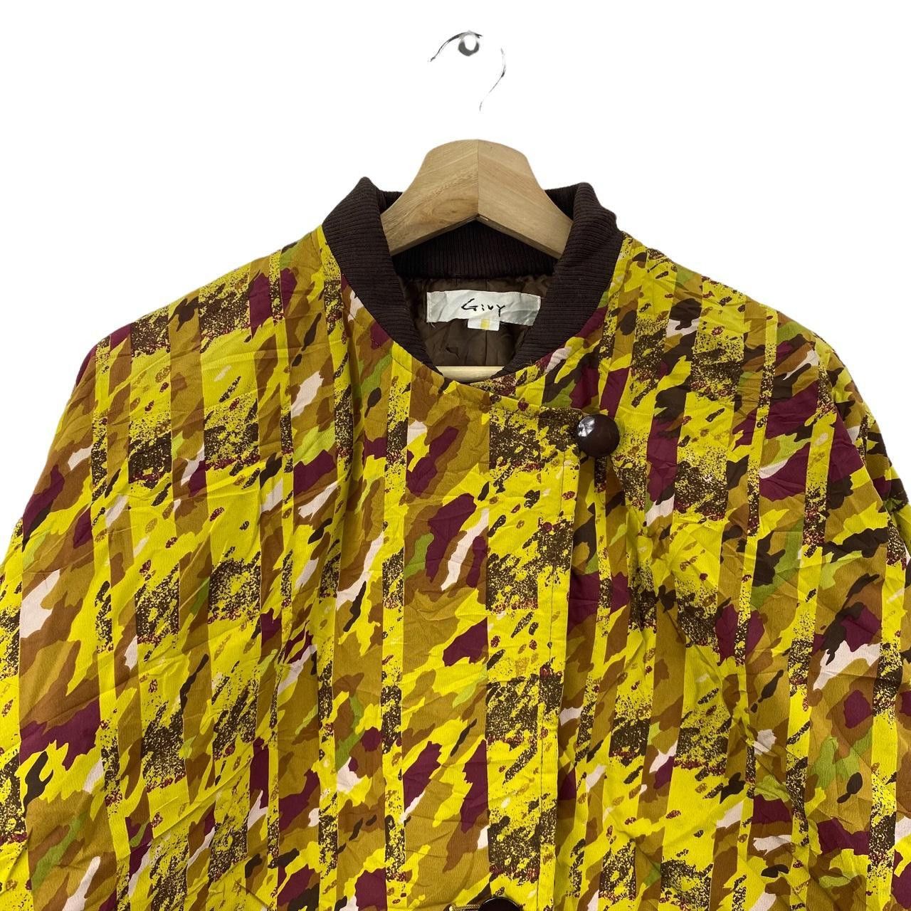 Vintage Vtg 90’ GIVY ITALY DESIGNER Boro Modern Art Jacket Sweater Size XXL / US 16-18 / IT 52-54 - 3 Thumbnail