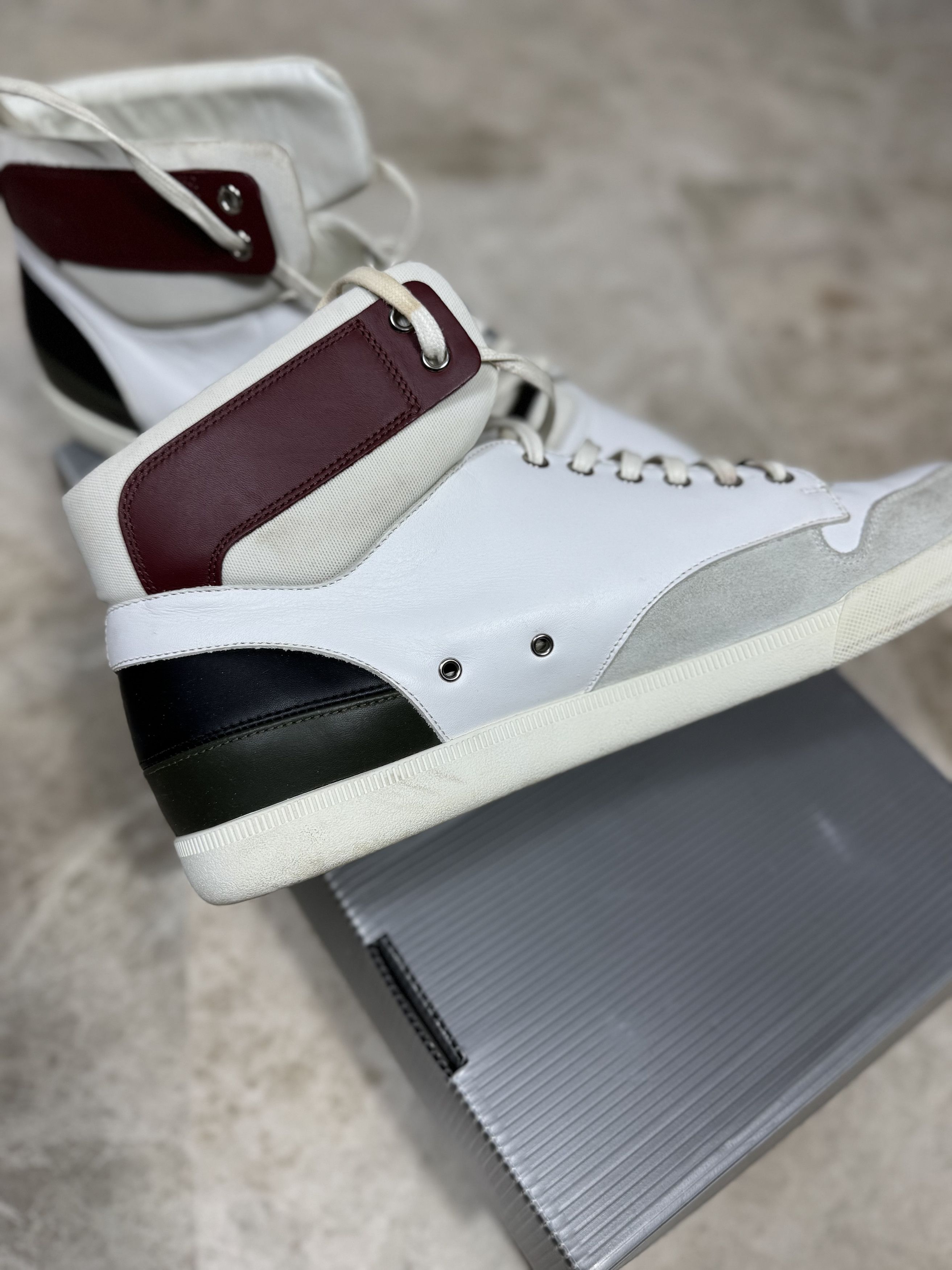 Dior Dior Leather Sneakers Size US 12 / EU 45 - 3 Thumbnail