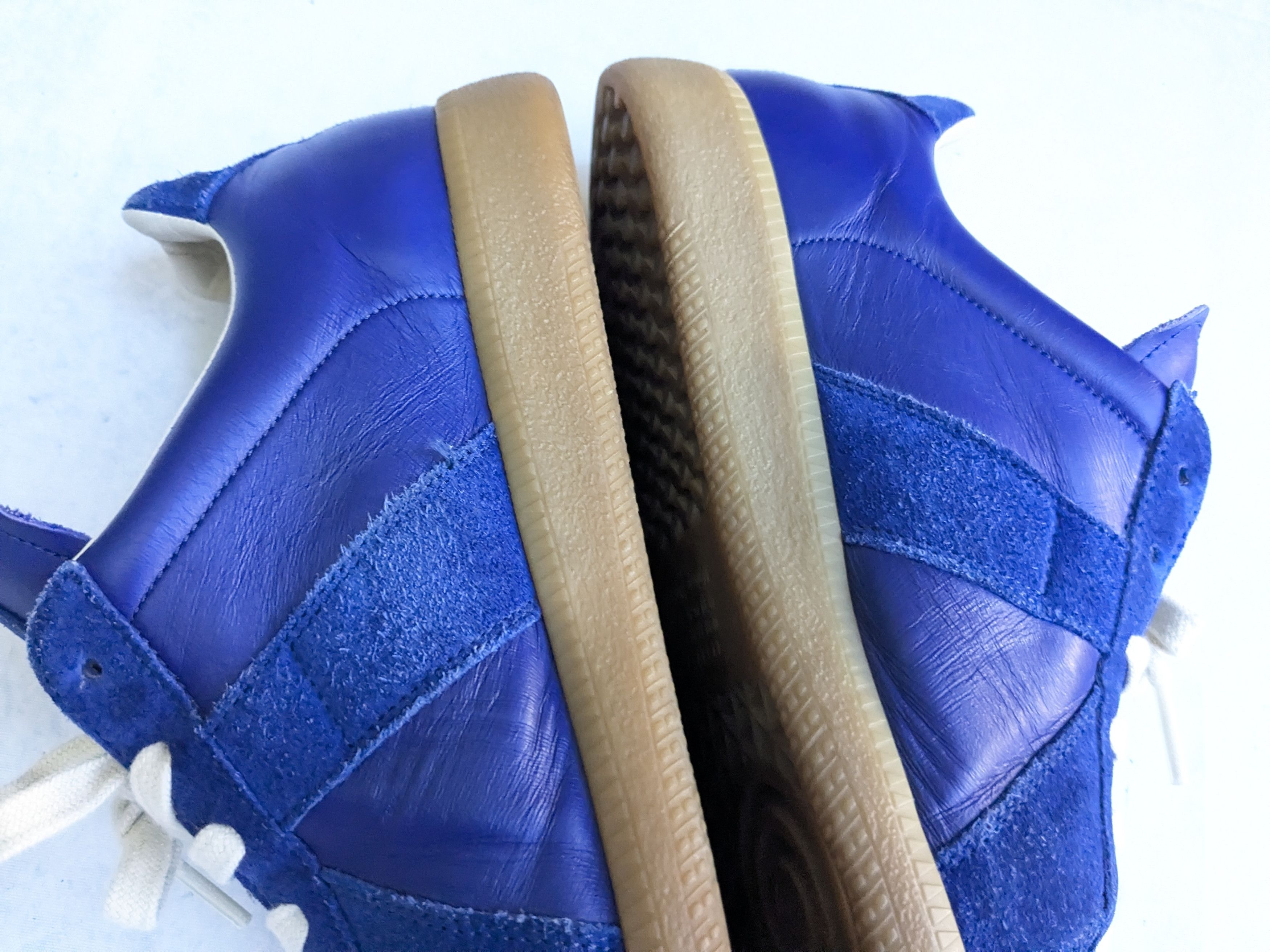 Maison Margiela Maison Margiela GAT Replica Blue 8 41 Gum Low Tops Size US 8 / EU 41 - 14 Thumbnail