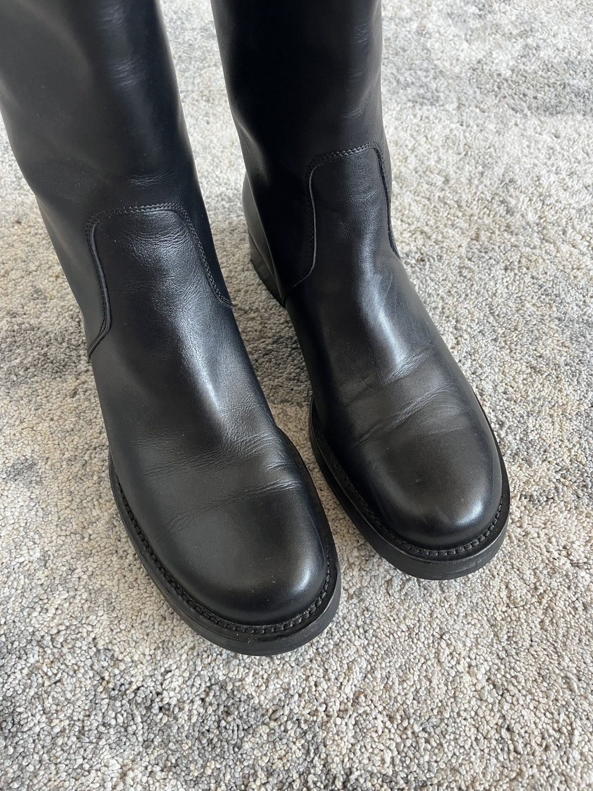Miu Miu Miu Miu S/S2001 leather boots Size US 9.5 / IT 39.5 - 6 Thumbnail