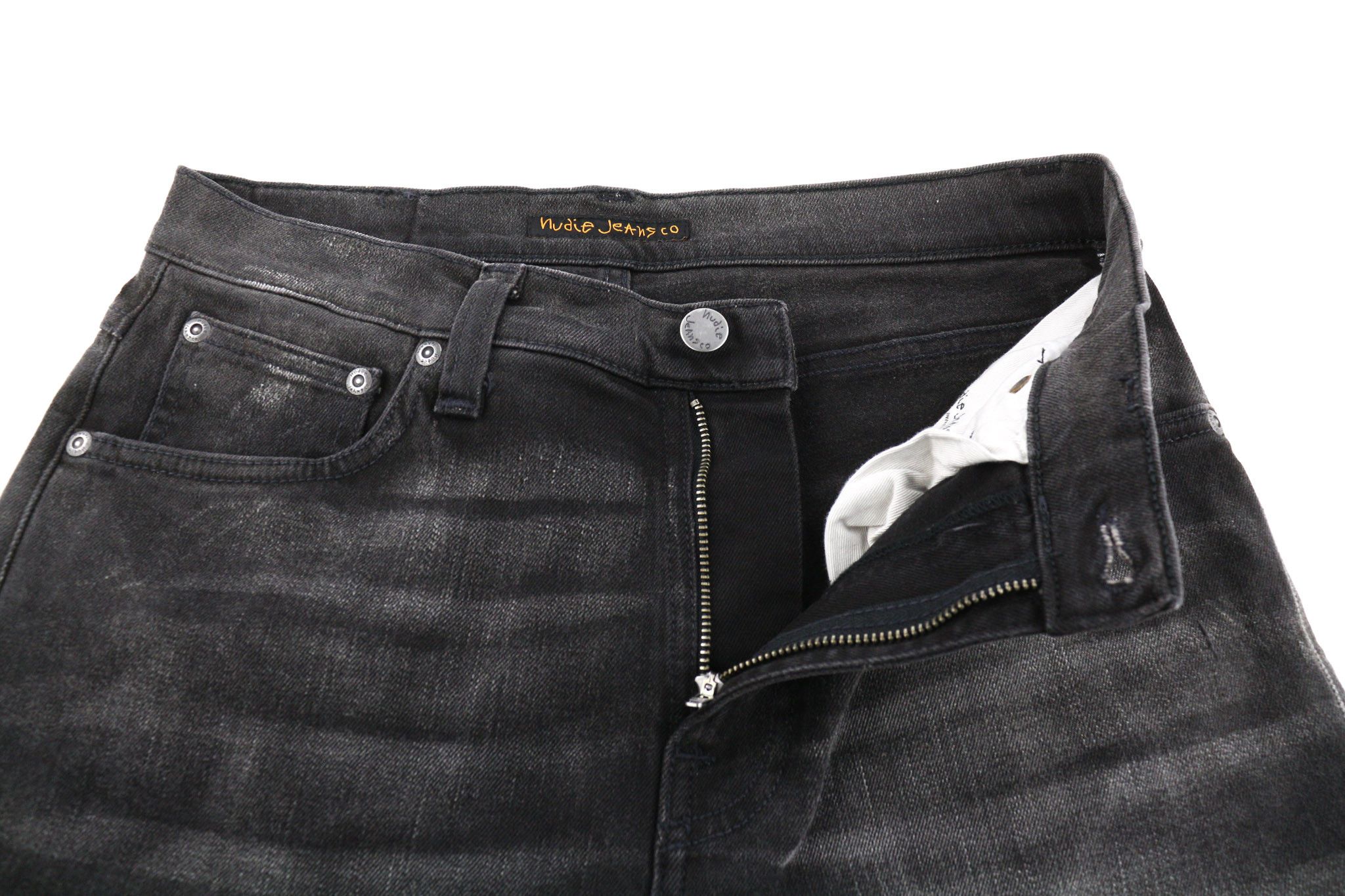 Nudie Jeans PIPE LED W30/L32 Grey Marble Organic Skinny Washed 81910 Size US 30 / EU 46 - 4 Thumbnail