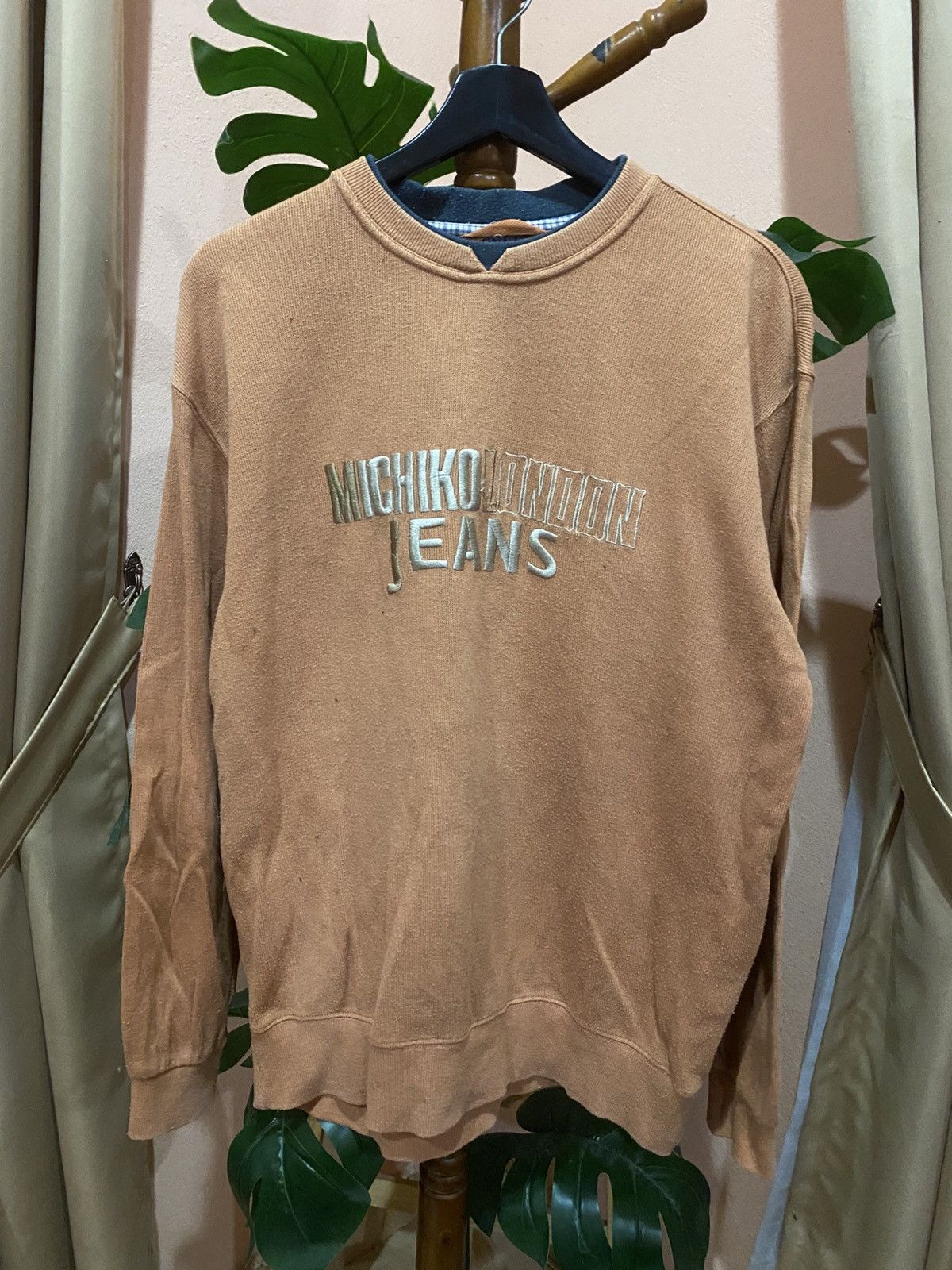 Michiko Koshino London Vintage Michiko London Jeans Sweatshirt 90s Streetwear Size US M / EU 48-50 / 2 - 1 Thumbnail