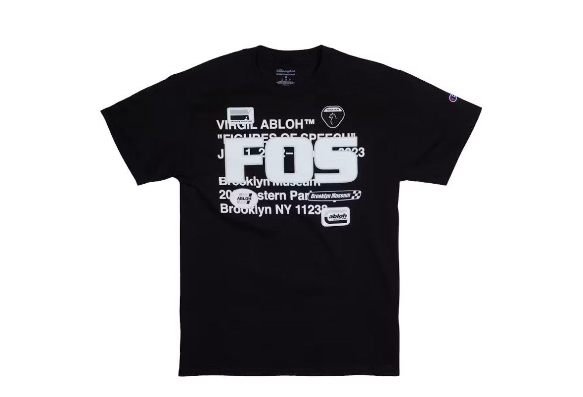 Virgil Abloh Virgil abloh Brooklyn museum - FOS BKM - black small Size US S / EU 44-46 / 1 - 1 Thumbnail