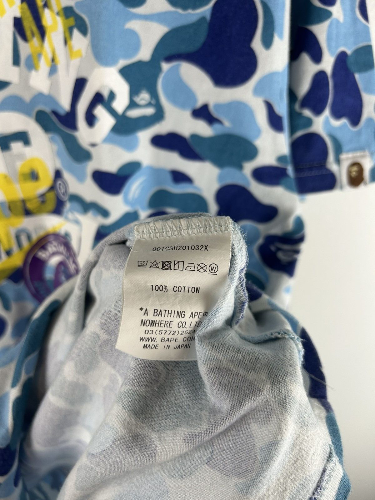 Bape SS21 Bape ABC Camo Multi Print Tee Size US L / EU 52-54 / 3 - 6 Thumbnail