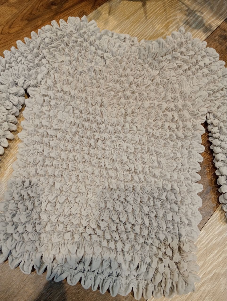 Japanese Brand V-IVA M-ARION JAPAN POPCORN PLEATED TOPS Size ONE SIZE - 3 Thumbnail