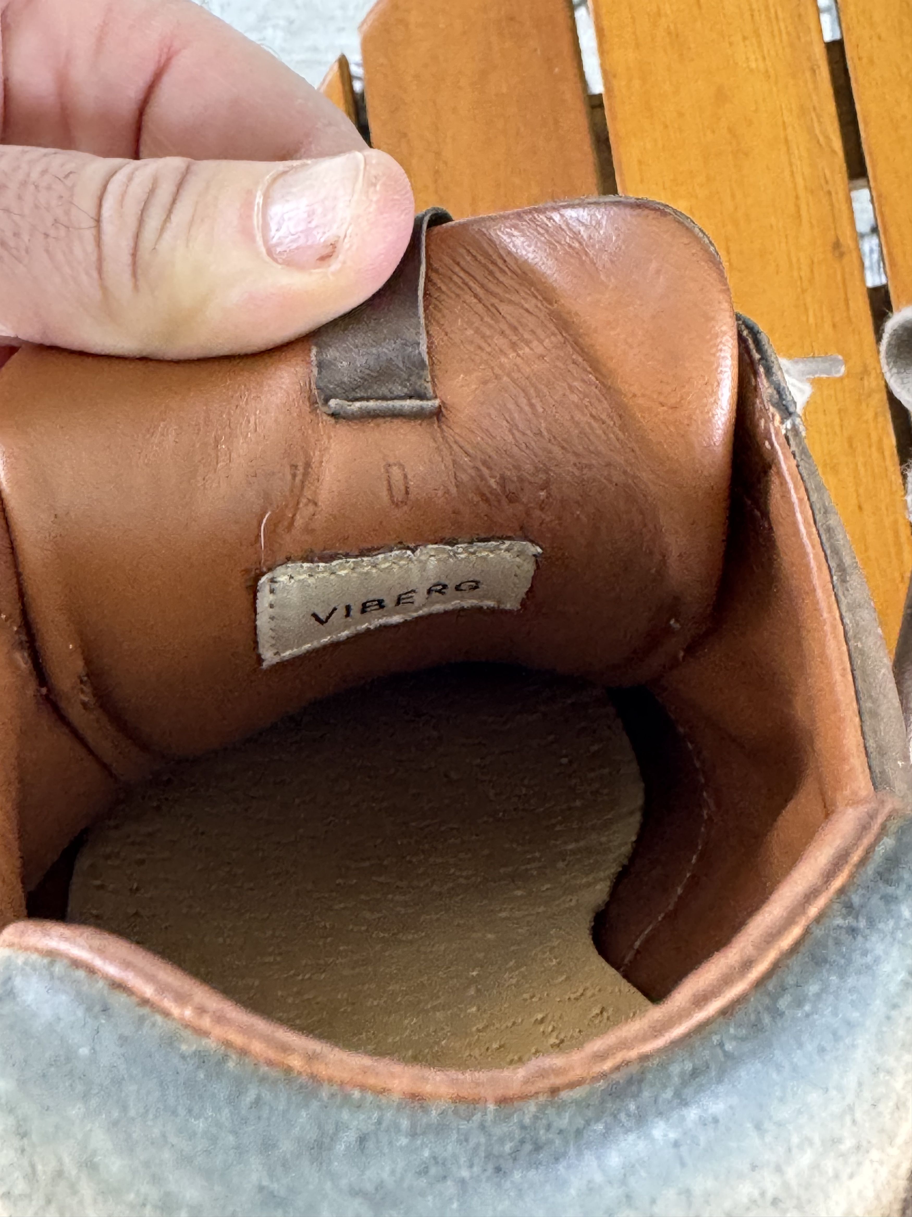 Viberg Viberg Asphalto Washed Kangoroo Sneakers Size US 7.5 / EU 40-41 - 8 Thumbnail