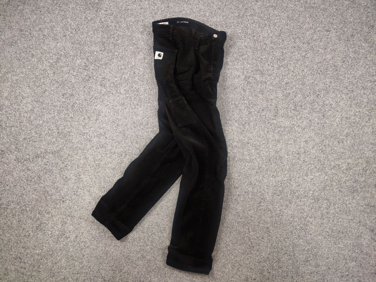 Carhartt Carhartt wip Pierce corduroy Boyfriend fit Pants Vintage Size 24" / US 00 / IT 34 - 3 Thumbnail