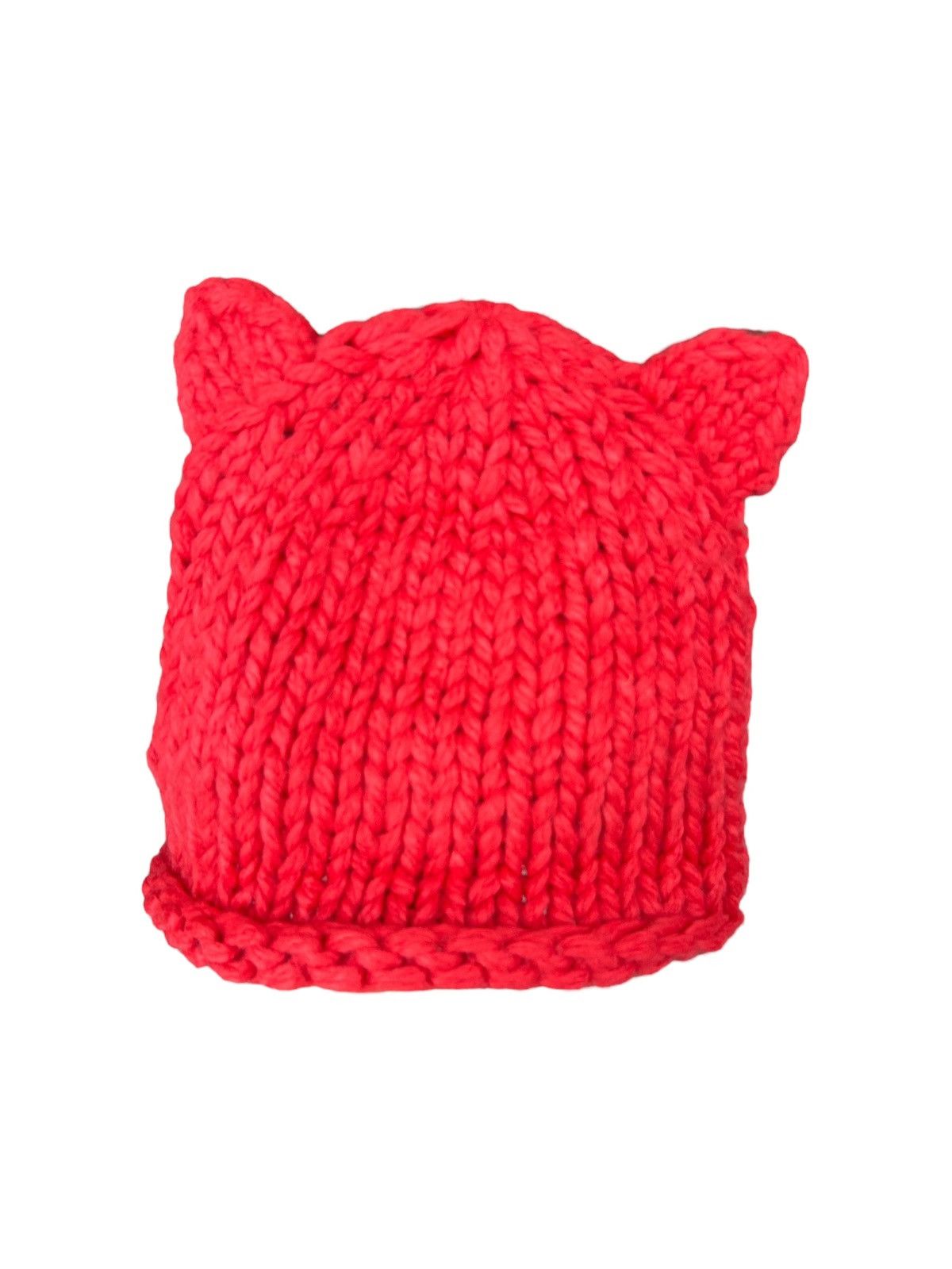 Japanese Brand × Kapital × Vintage Bunny Horn Devil Crochet knitted Handmade Beanie Hats Rare☠️☠️ Size ONE SIZE - 4 Thumbnail