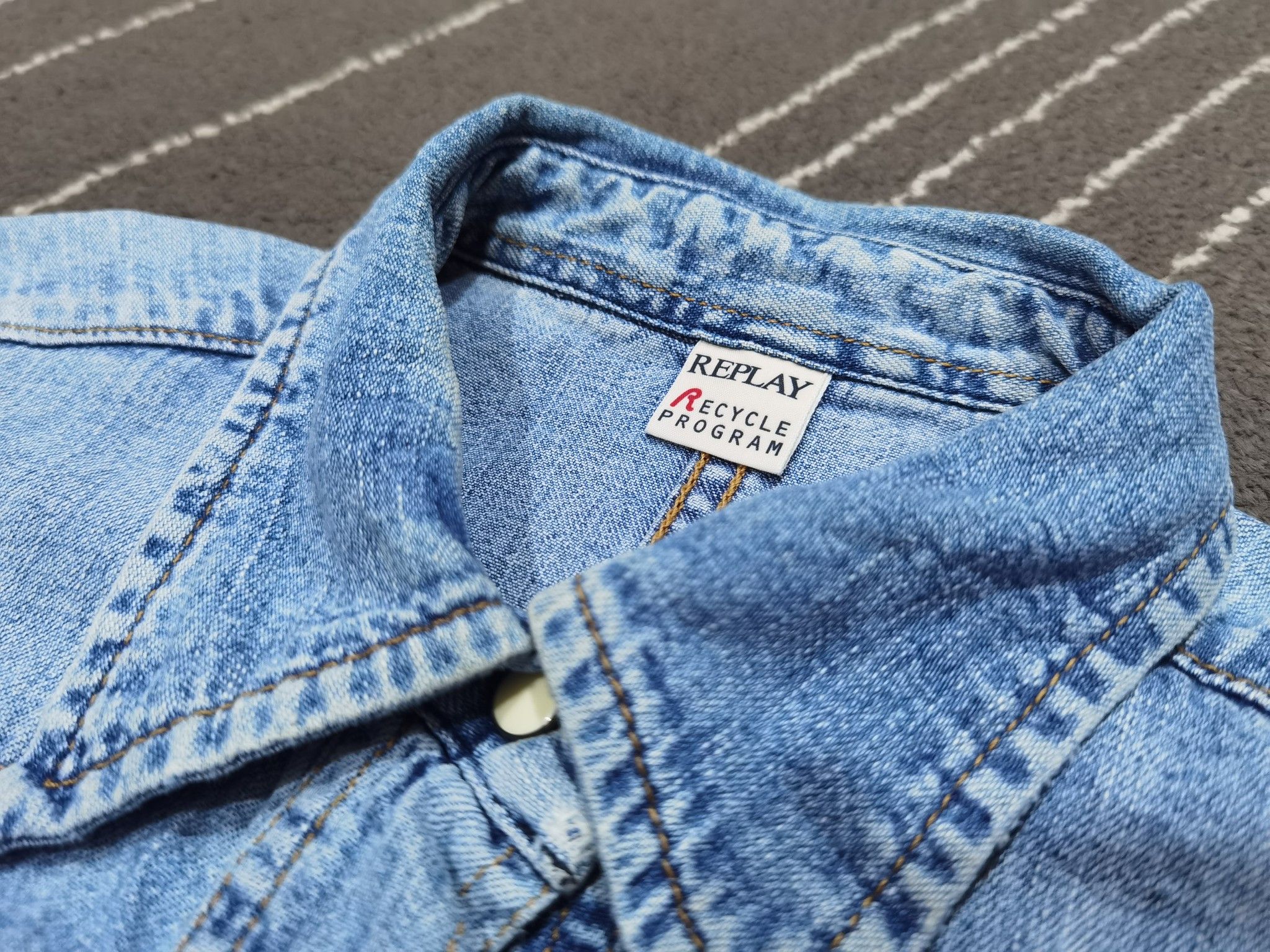 Replay Vintage REPLAY snap button XS 5148 Size XS / US 0-2 / IT 36-38 - 5 Thumbnail