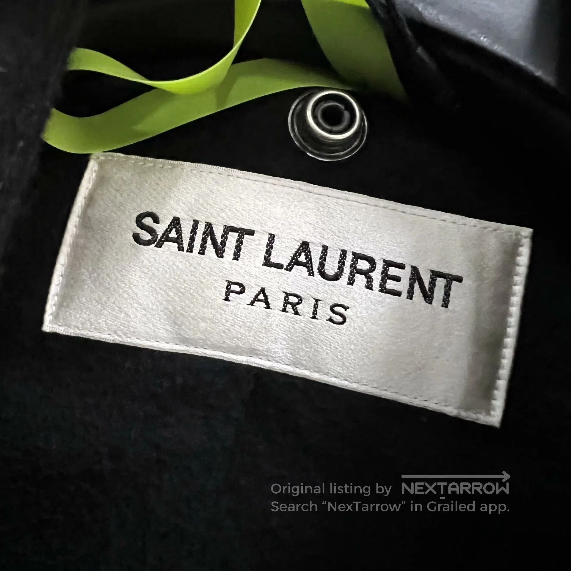 Saint Laurent Paris Saint Laurent Double. Size XS / US 0-2 / IT 36-38 - 4 Thumbnail