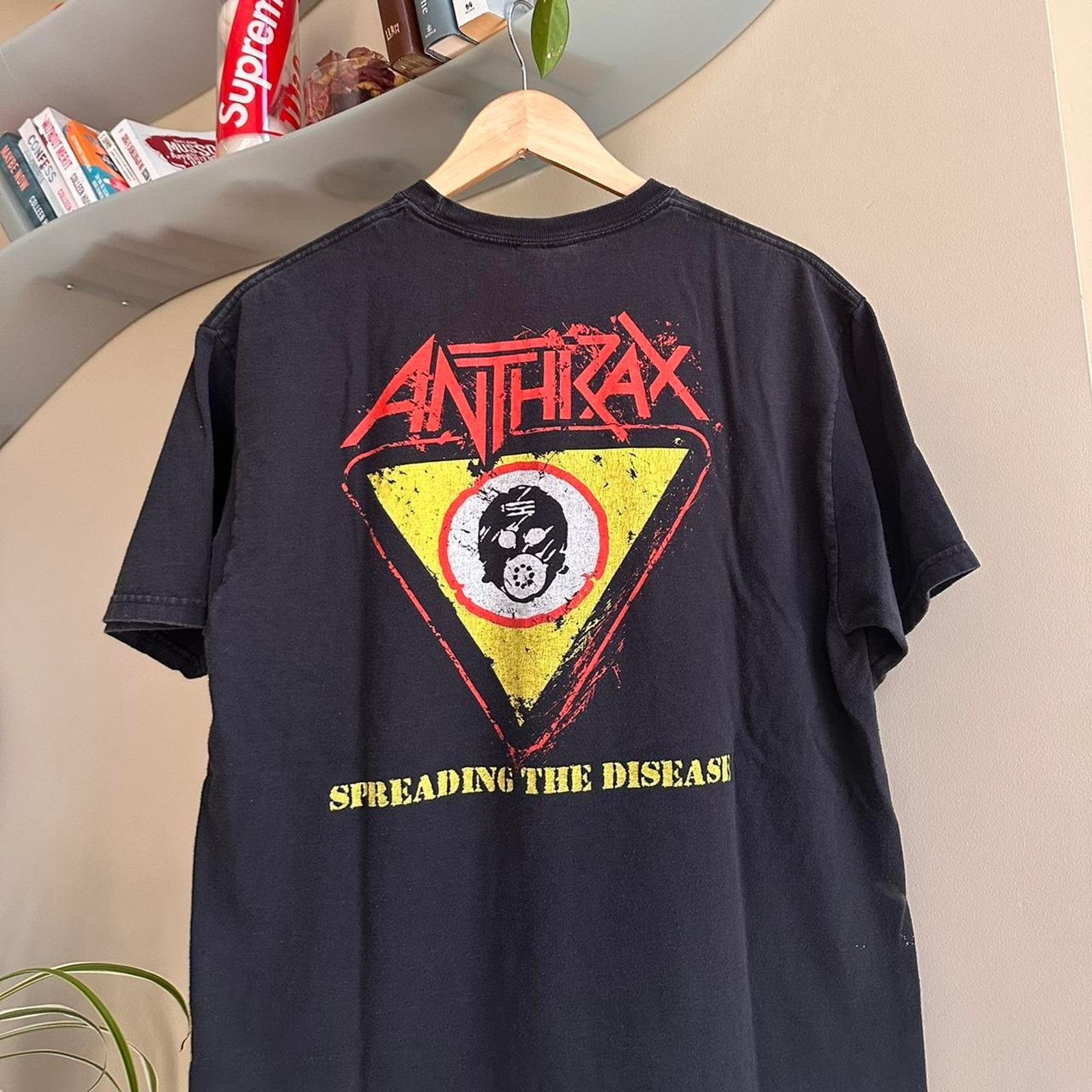 Band Tees × Vintage Vintage Y2K Anthrax Band Shirt Size US M / EU 48-50 / 2 - 5 Thumbnail