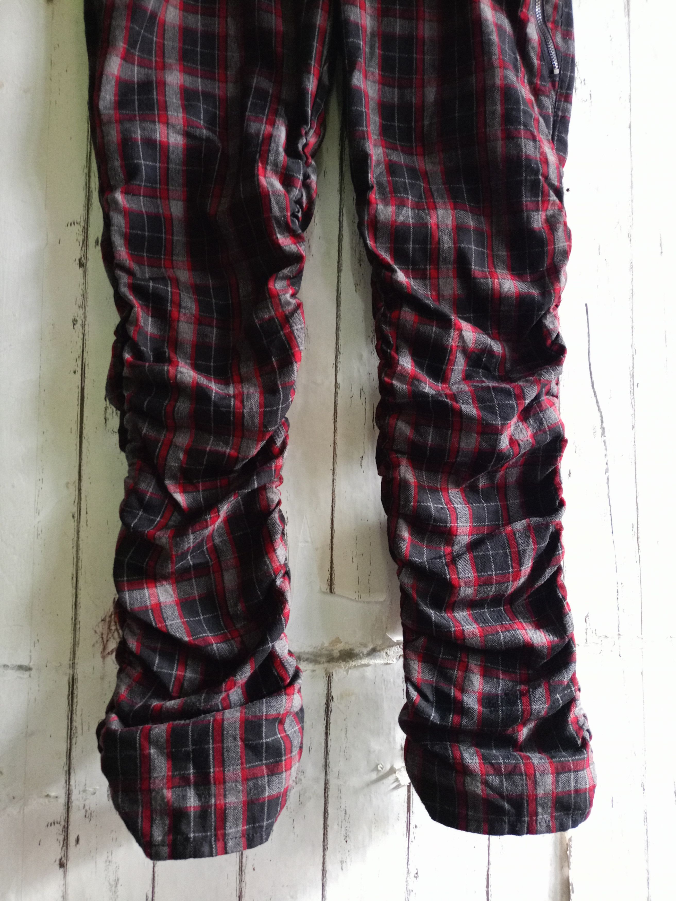Japanese Brand × Seditionaries Ragout Doble Waist Tartan Pants Size US 32 / EU 48 - 4 Thumbnail