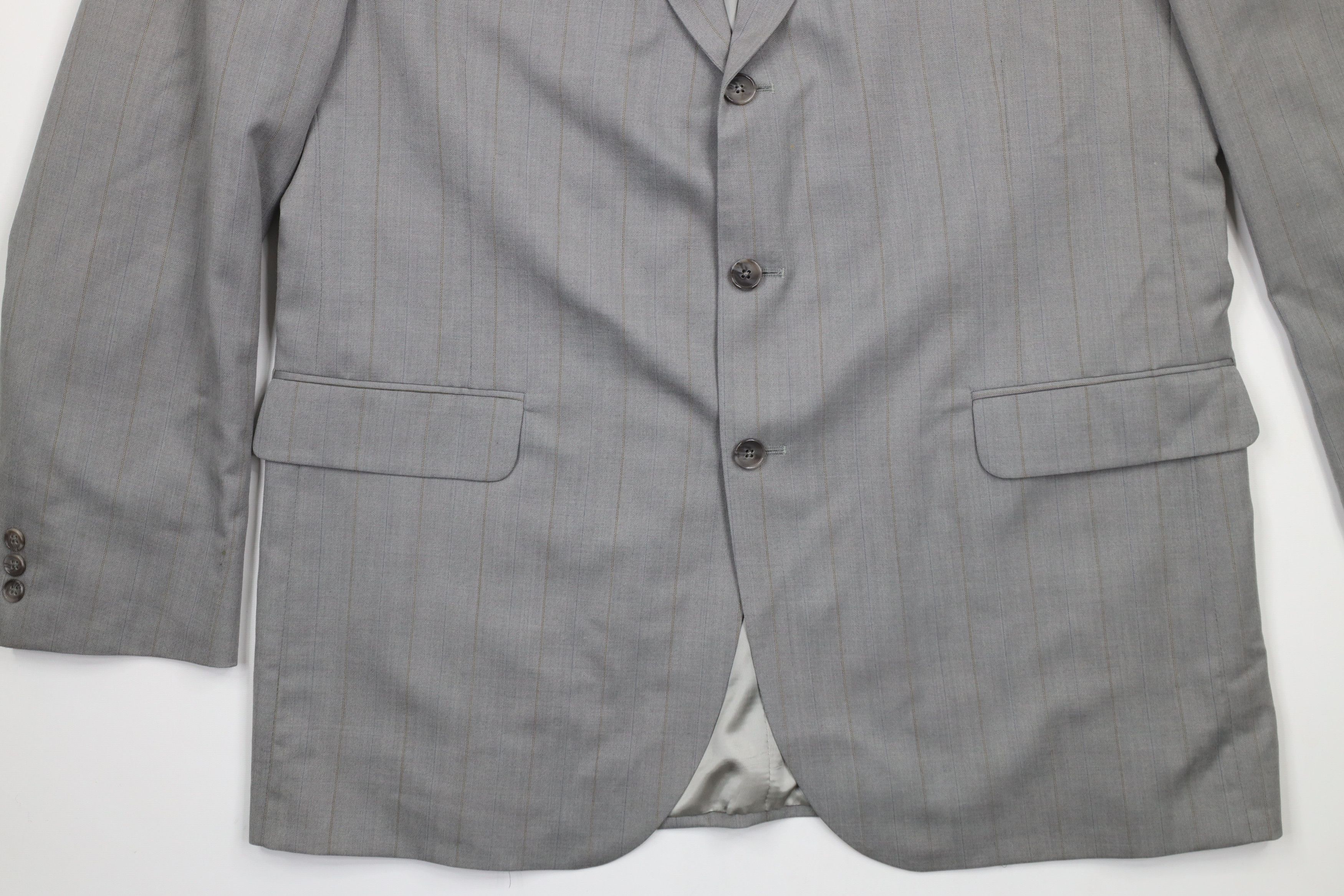 Vintage Vintage 70s Streetwear Distressed 2 Piece Wedding Suit Size 50L - 4 Thumbnail