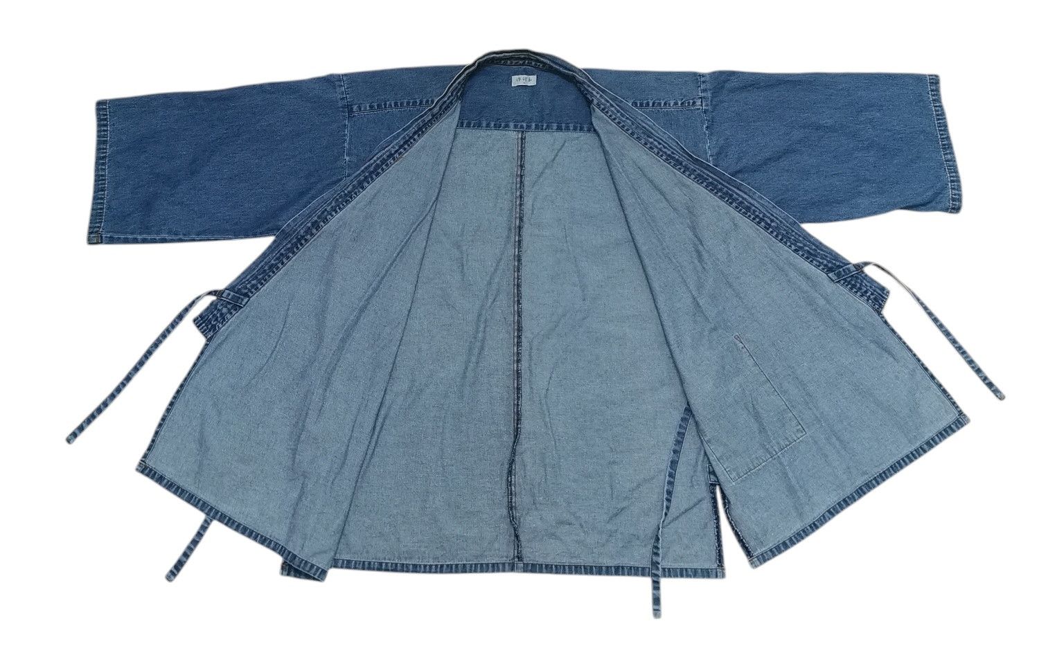 Japanese Brand Vintage Kimono Denim Japan Indigo Sashiko Kendo Traditional Size US L / EU 52-54 / 3 - 8 Thumbnail