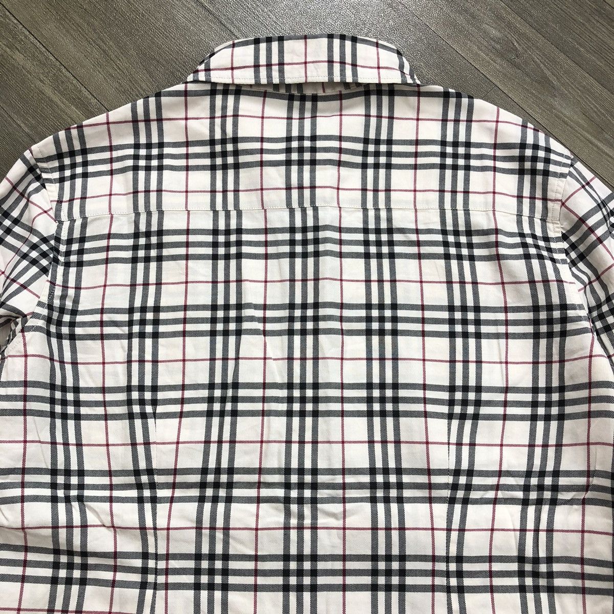 Burberry × Japanese Brand × Vintage Burberry London Nova Check Button Shirt Women Size M / US 6-8 / IT 42-44 - 10 Thumbnail