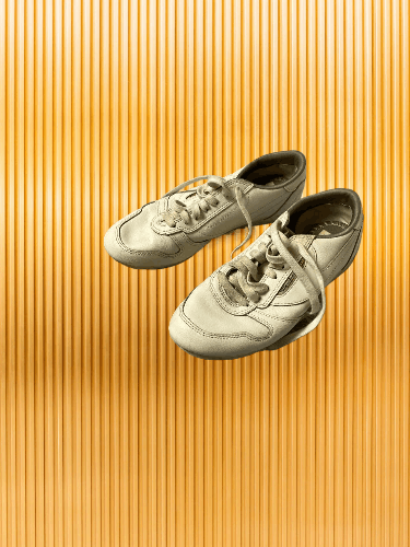 Diesel Leather Active Strap Y2K Shoes Avant Garde in White, Women's (Size 7)