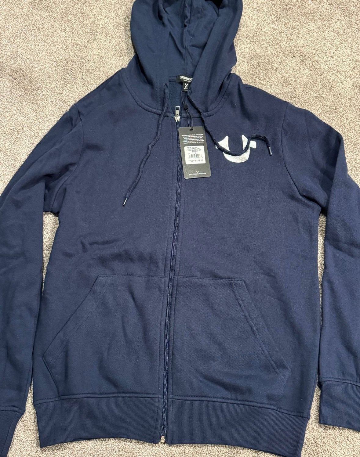 True Religion True religion zip up hoodie Size US S / EU 44-46 / 1 - 1 Thumbnail