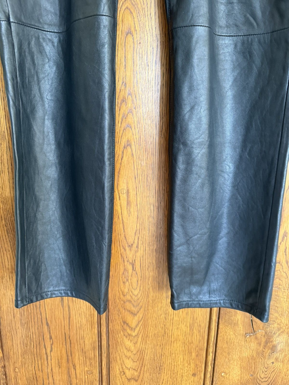 Saint Laurent Paris $3290 SS20 Saint Laurent leather pants jeans 52 Grail Size US 36 / EU 52 - 16 Thumbnail