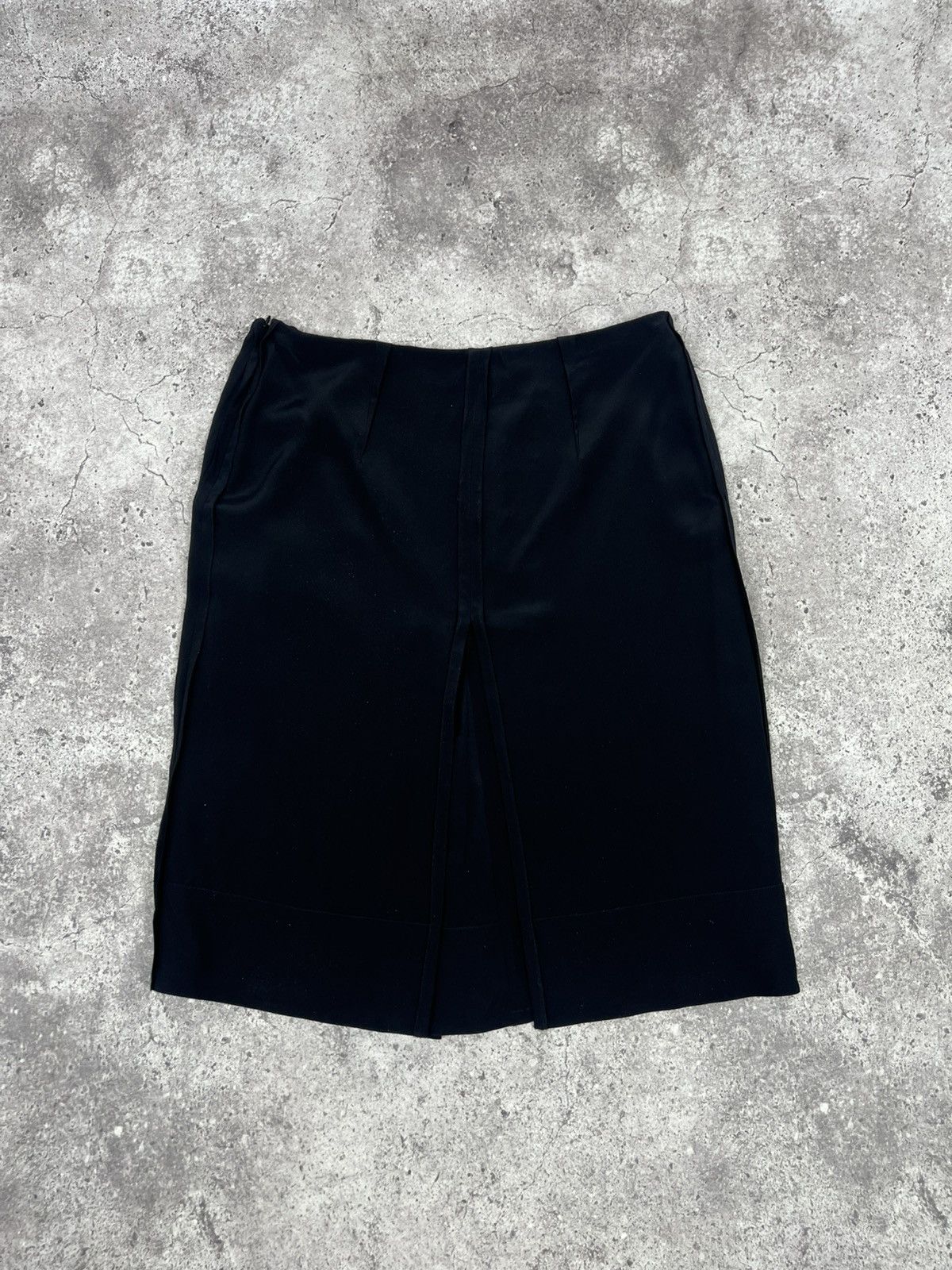 Jil Sander Jil Sander Silk Mini Skirt Size 27" / US 4 / IT 40 - 9 Thumbnail