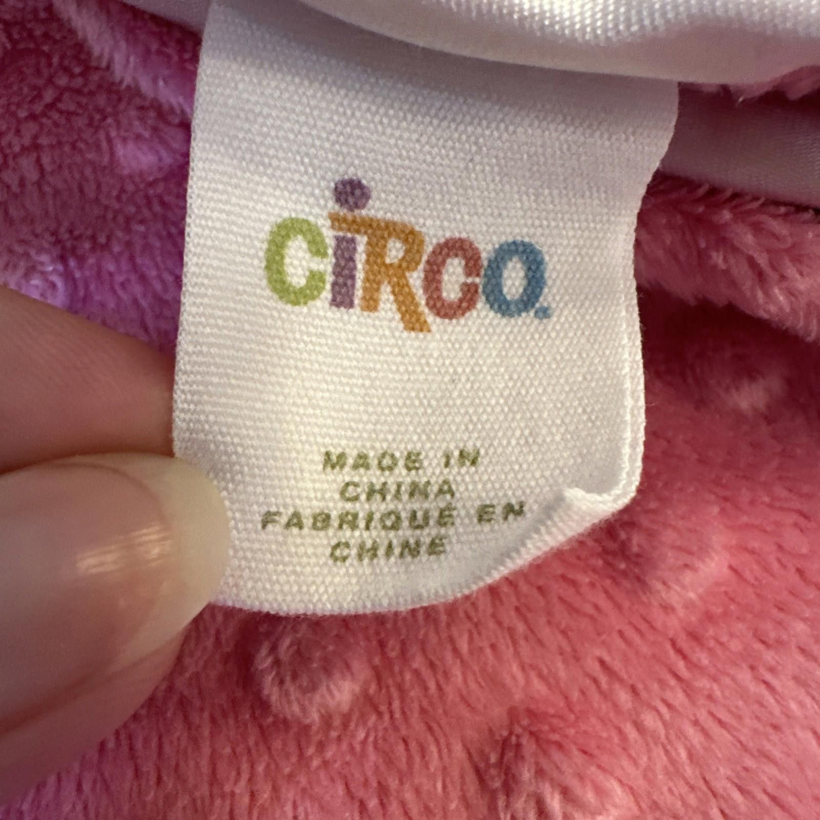 Winners Circle Circo Patchwork Minky Dot Baby Blanket Dobby Pink Sherpa Size ONE SIZE - 3 Thumbnail
