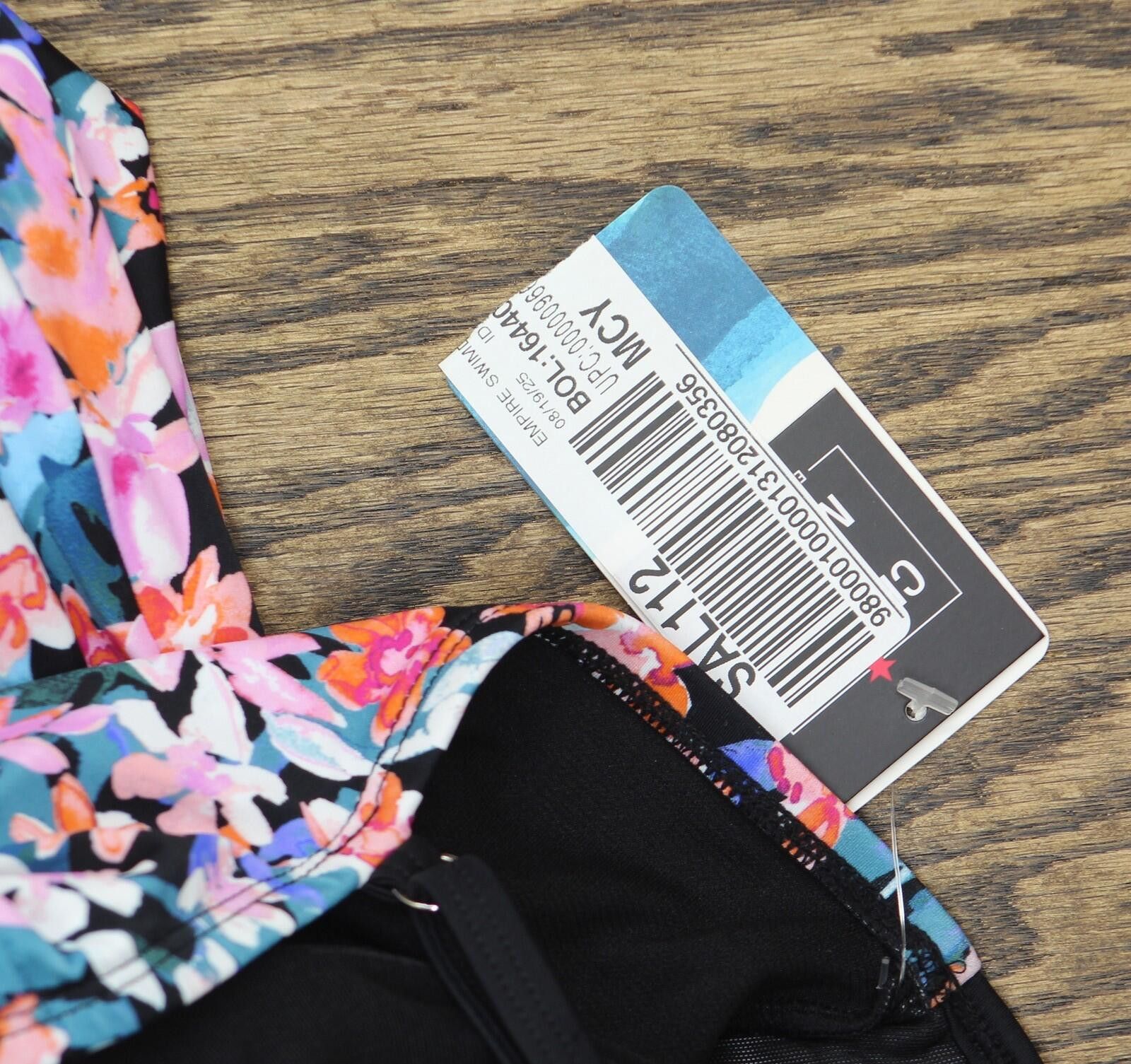 Other Nwt Swim Solutions Empire One Piece Swimsuit Multi Blue 18 Size ONE SIZE - 3 Thumbnail