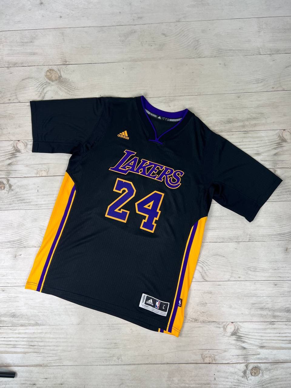 Adidas Nba Half Sleeve Jersey Adidas Los Angeles Lakers Koby