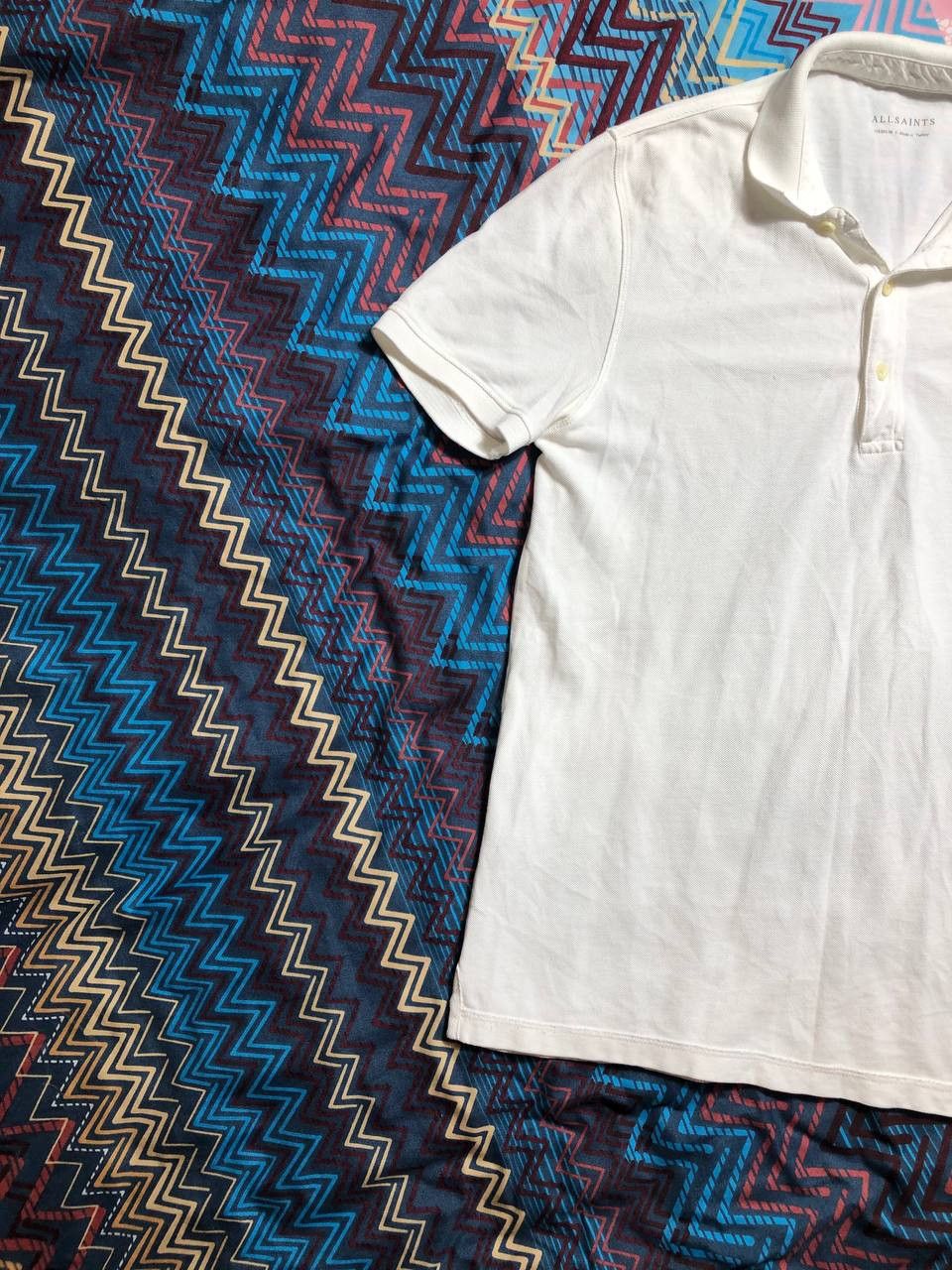 Allsaints Streetwear T-Shirt white Allsaints Y2K logo white Vintage Size US M / EU 48-50 / 2 - 13 Thumbnail