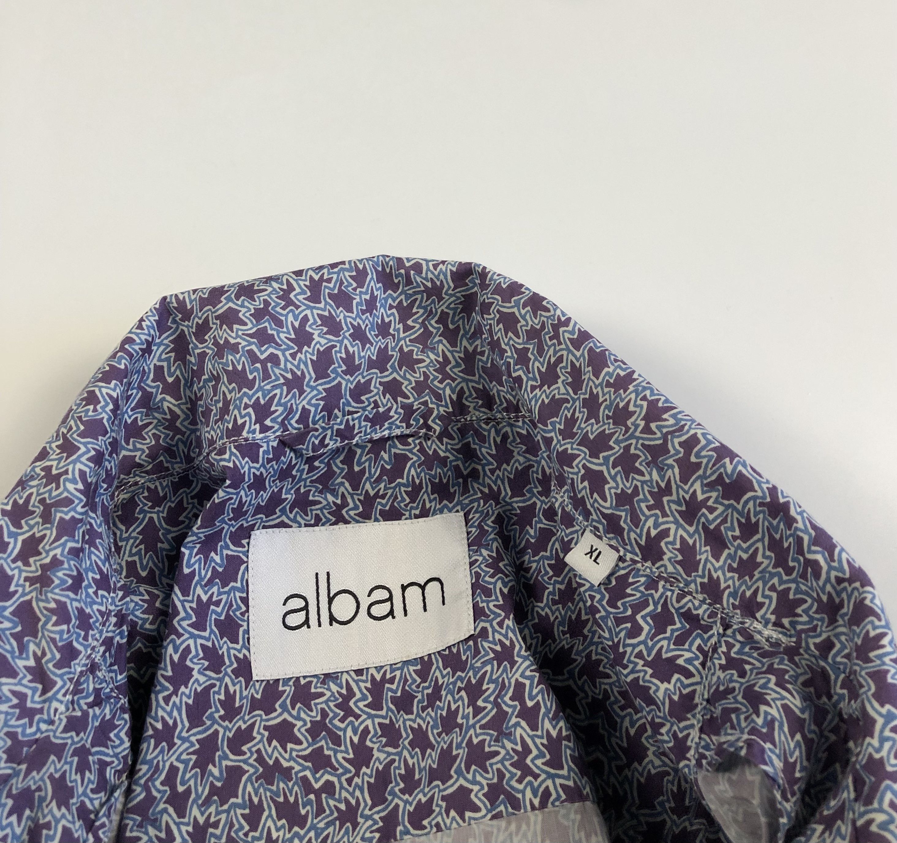 Albam Albam Short Sleeve Button Up Cotton Shirt Size US XL / EU 56 / 4 - 7 Thumbnail
