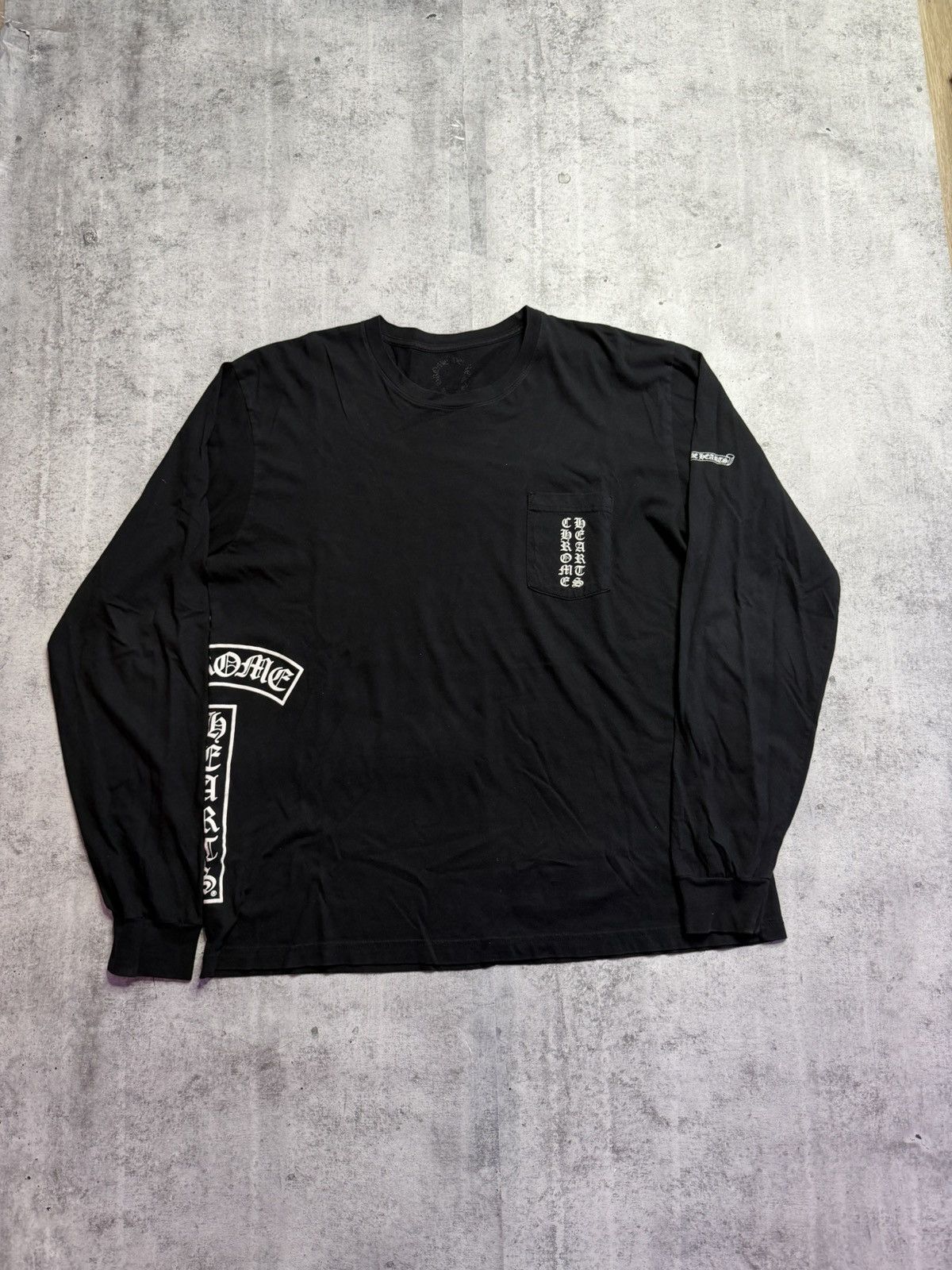 Chrome Hearts Chrome Hearts T Bar Longsleeve Size US XXL / EU 58 / 5 - 1 Thumbnail