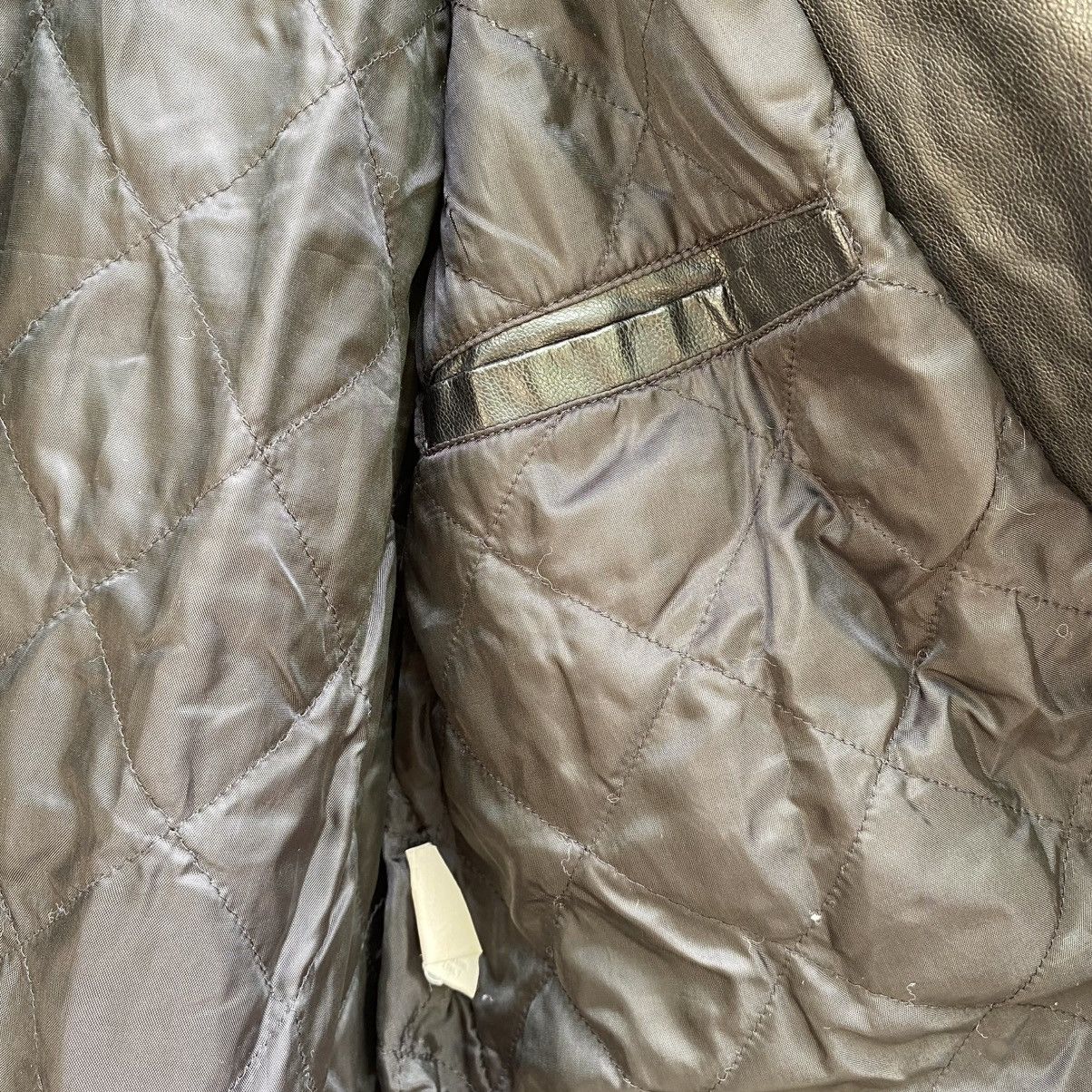 Moschino Moschino Brown Fux Leather & Corduroy Panel Jacket Size US M / EU 48-50 / 2 - 14 Thumbnail