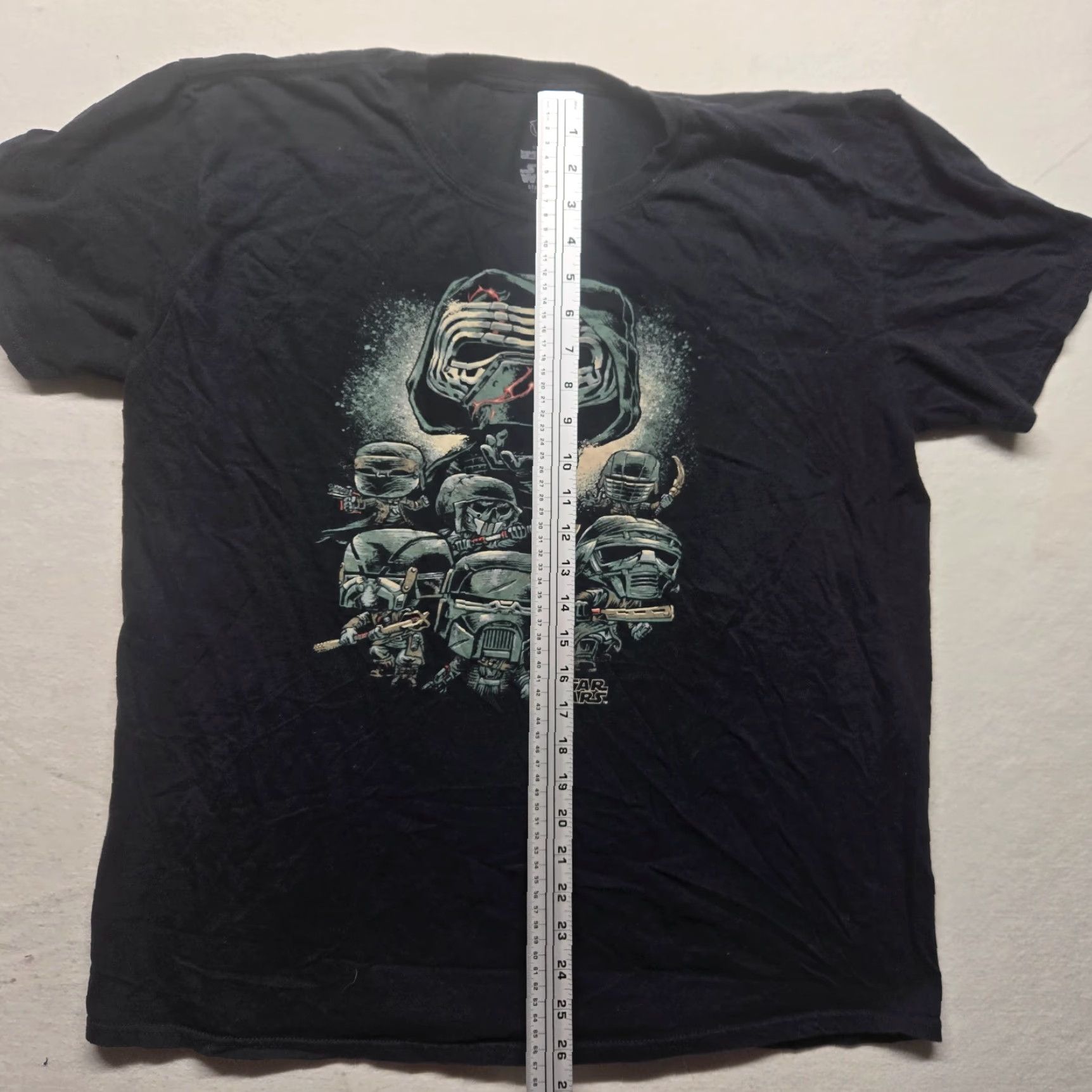 Vintage VINTAGE Star Wars T-Shirt Adult Men XL Black Graphic Rey Crew Neck Short Sleeve Funko Pop Size US XL / EU 56 / 4 - 5 Thumbnail
