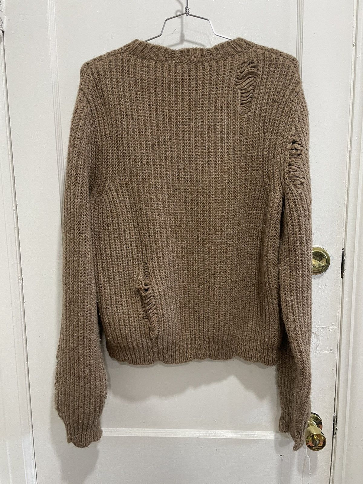 JW Anderson JW anderson oversized heavy knit brown wool/alpaca sweater Size US S / EU 44-46 / 1 - 7 Thumbnail