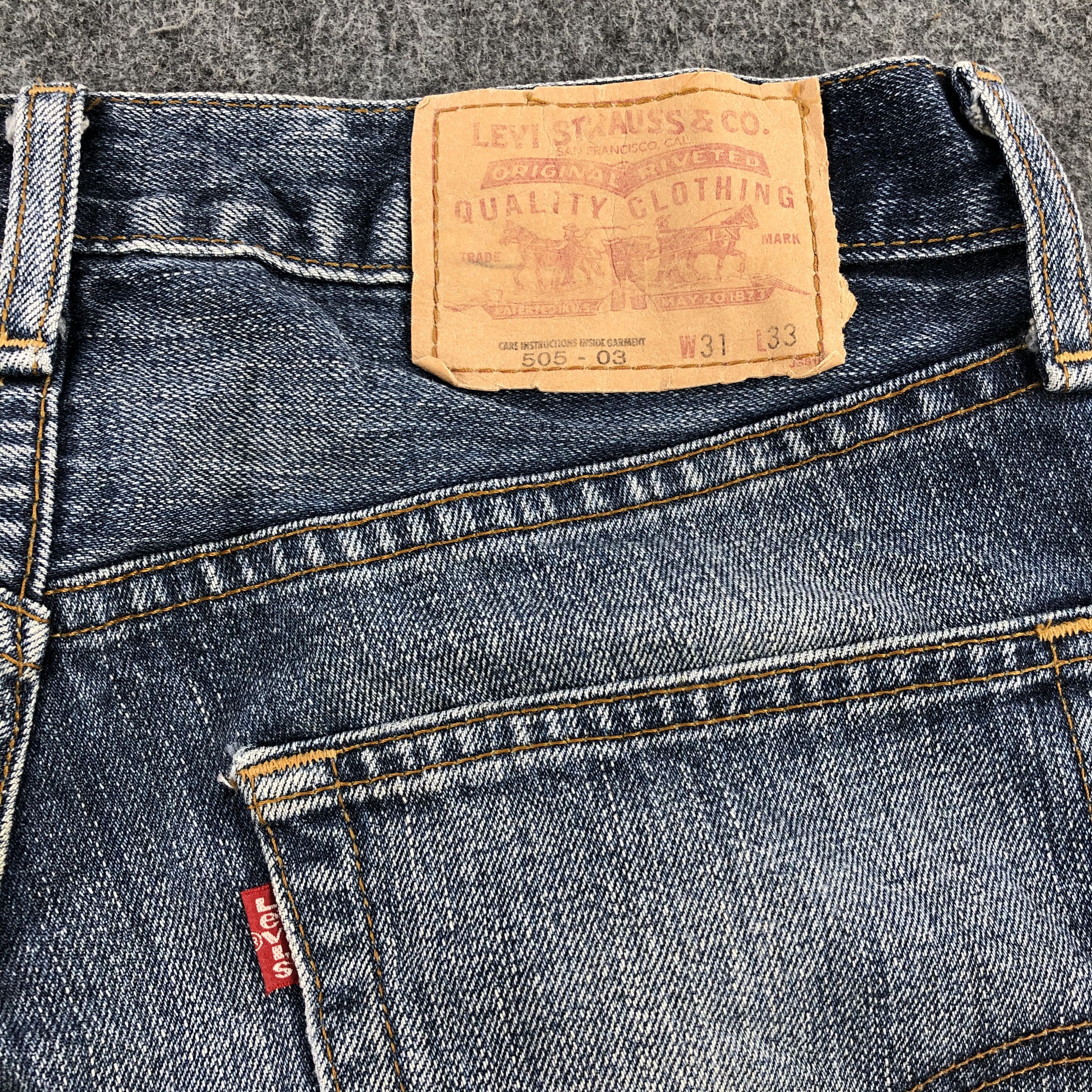 Levi's × Vintage Vintage 90s Light Blue Levis 505 Jeans-JM2076 Size US 31 - 5 Thumbnail