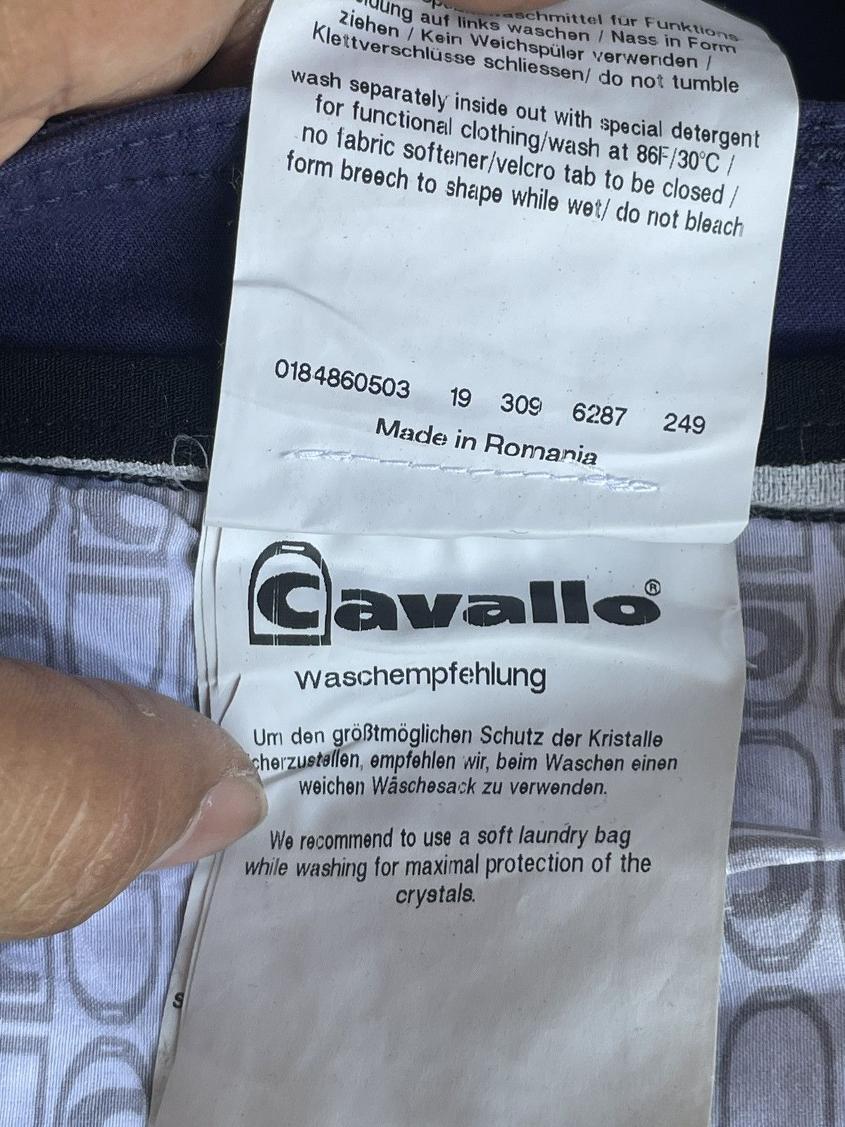 Designer Cavallo Diora Pro Grip Breeches Size 28" / US 6 / IT 42 - 15 Thumbnail