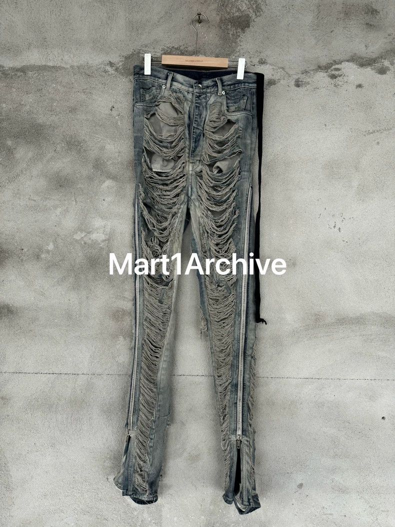 Rick Owens Rick owens Zippered Banana Pants 2503-Nextarrow Size US 30 / EU 46 - 2 Thumbnail