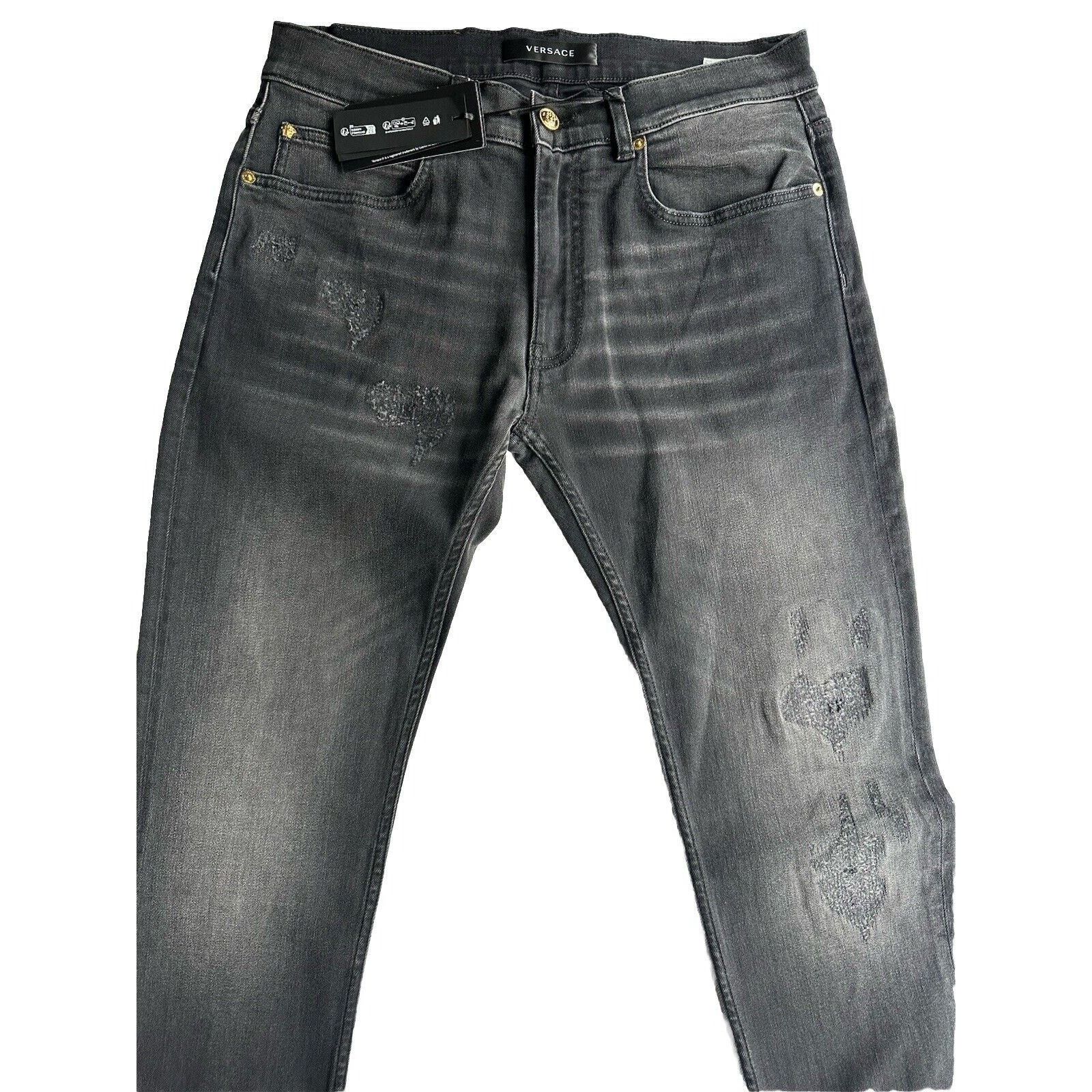 Versace Versace Men’s Denim Stretch Black Jeans Size 33 US 1011835 Size US 33 - 3 Thumbnail