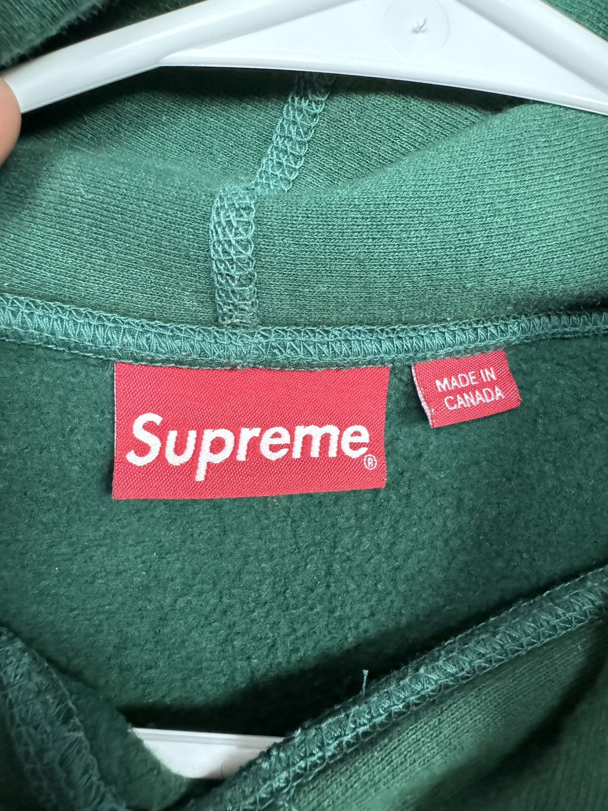 Supreme Supreme Le Luxe Hooded Sweatshirt Dark Green Size US M / EU 48-50 / 2 - 4 Thumbnail