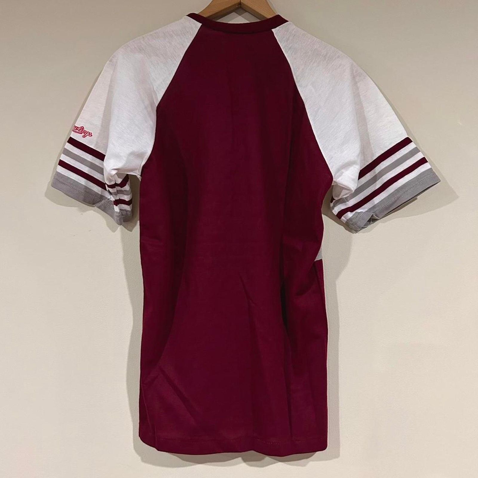 Other Vintage Rawlings Striped V Neck Shirt Size US S / EU 44-46 / 1 - 3 Thumbnail