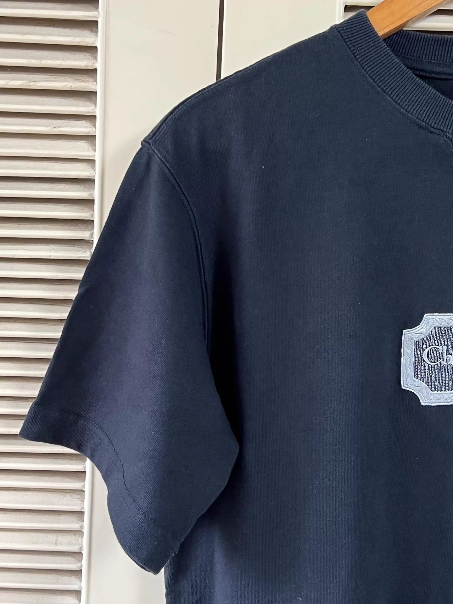 Dior Dior XS CD Couture Embroidered Chest T-shirt Italy Size XS / US 0-2 / IT 36-38 - 4 Thumbnail