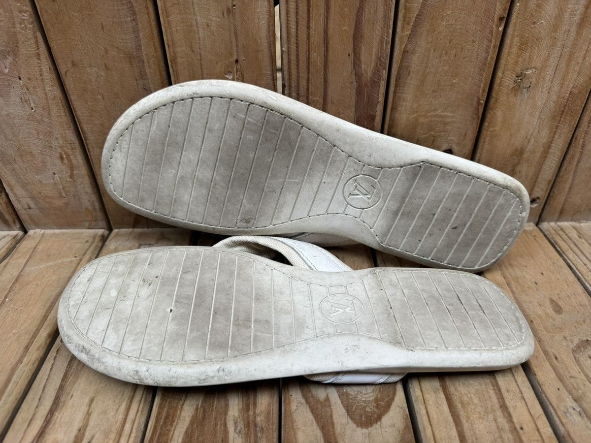 Louis Vuitton Louis vuitton White Leather strappy Men’s sandals UK 10.5 Size US 11.5 / EU 44-45 - 19 Thumbnail