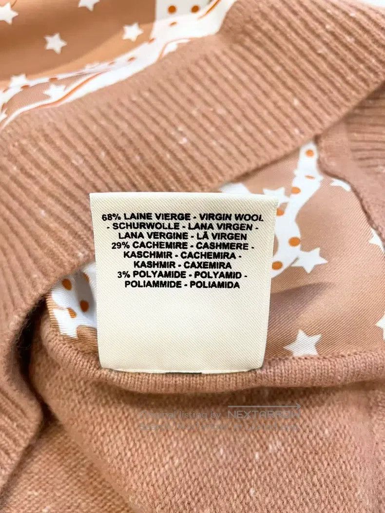Hermes Hermes Silk Cashmere Blended Knit Top Size XS / US 0-2 / IT 36-38 - 7 Thumbnail