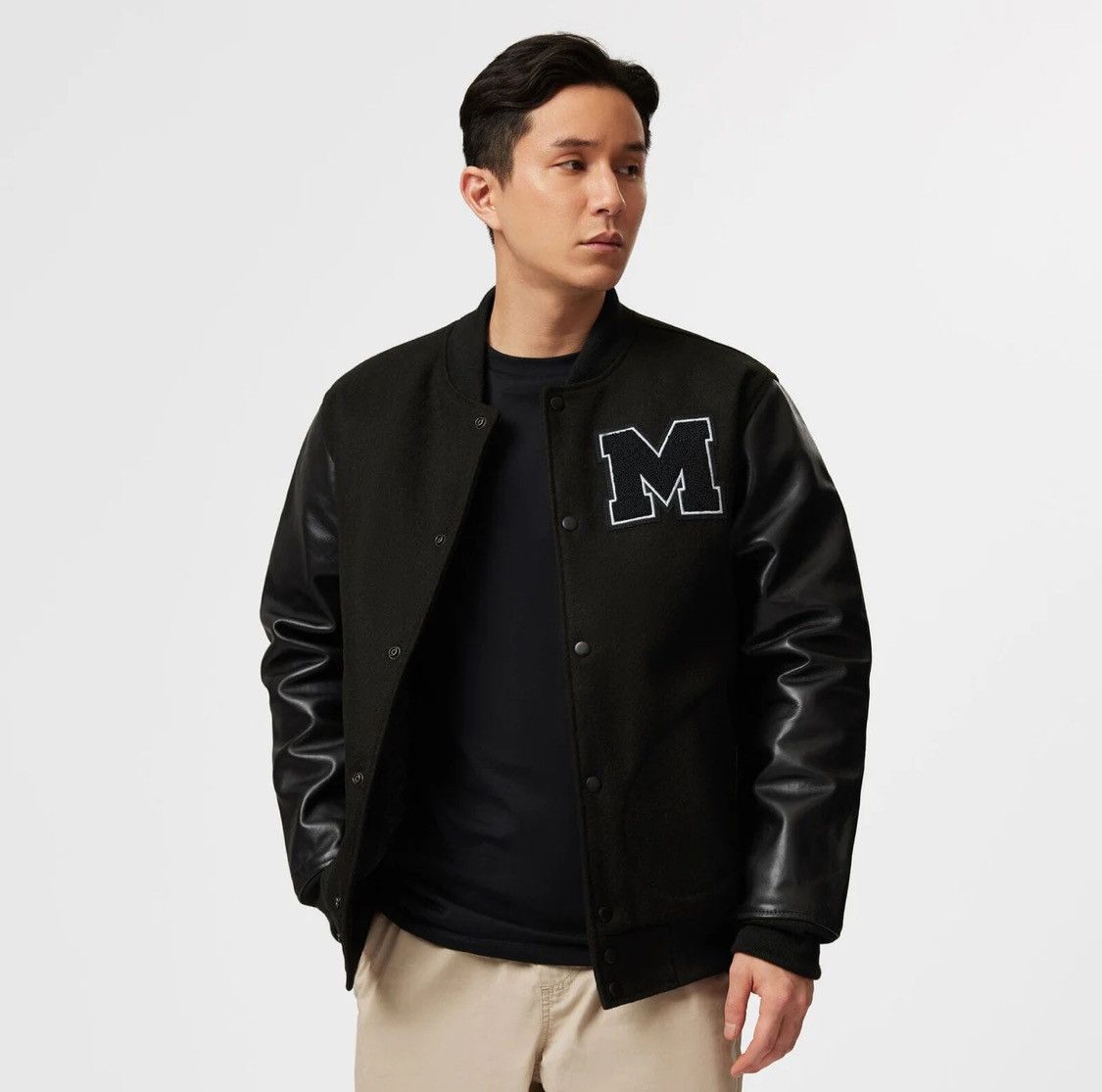 Mercedes-Benz Mercedes F1 Letterman Jacket Size US S / EU 44-46 / 1 - 4 Thumbnail