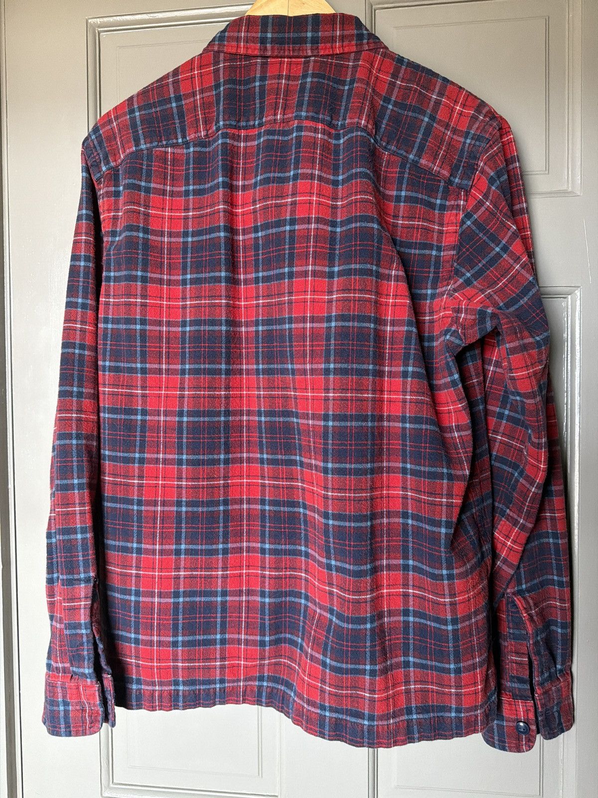 RRL Ralph Lauren RRL Plaid Flannel Club Shirt Size US L / EU 52-54 / 3 - 2 Thumbnail