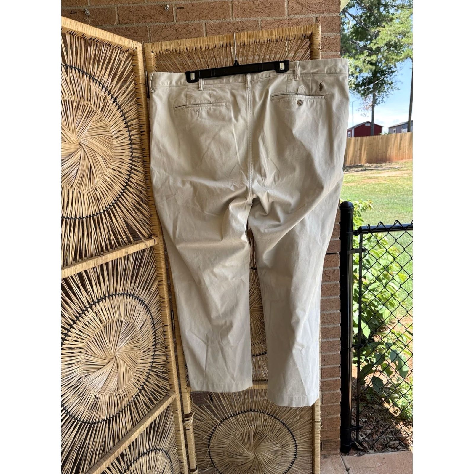 Polo Ralph Lauren VINTAGE Men’s Polo Stretch Classic Fit Chino Pants Tan 44x30 Size US XXL / EU 58 / 5 - 6 Thumbnail