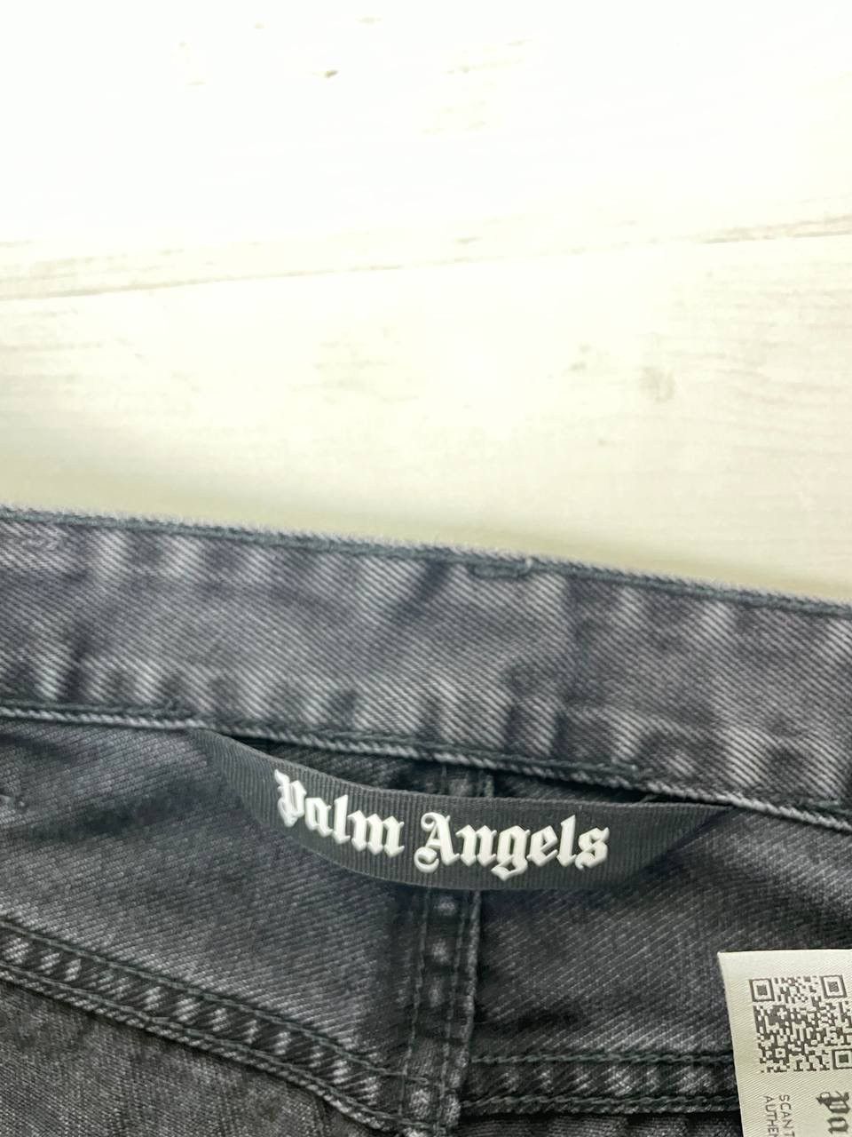 Palm Angels Palm Angels Logo Denim Jeans Size US 32 / EU 48 - 7 Thumbnail