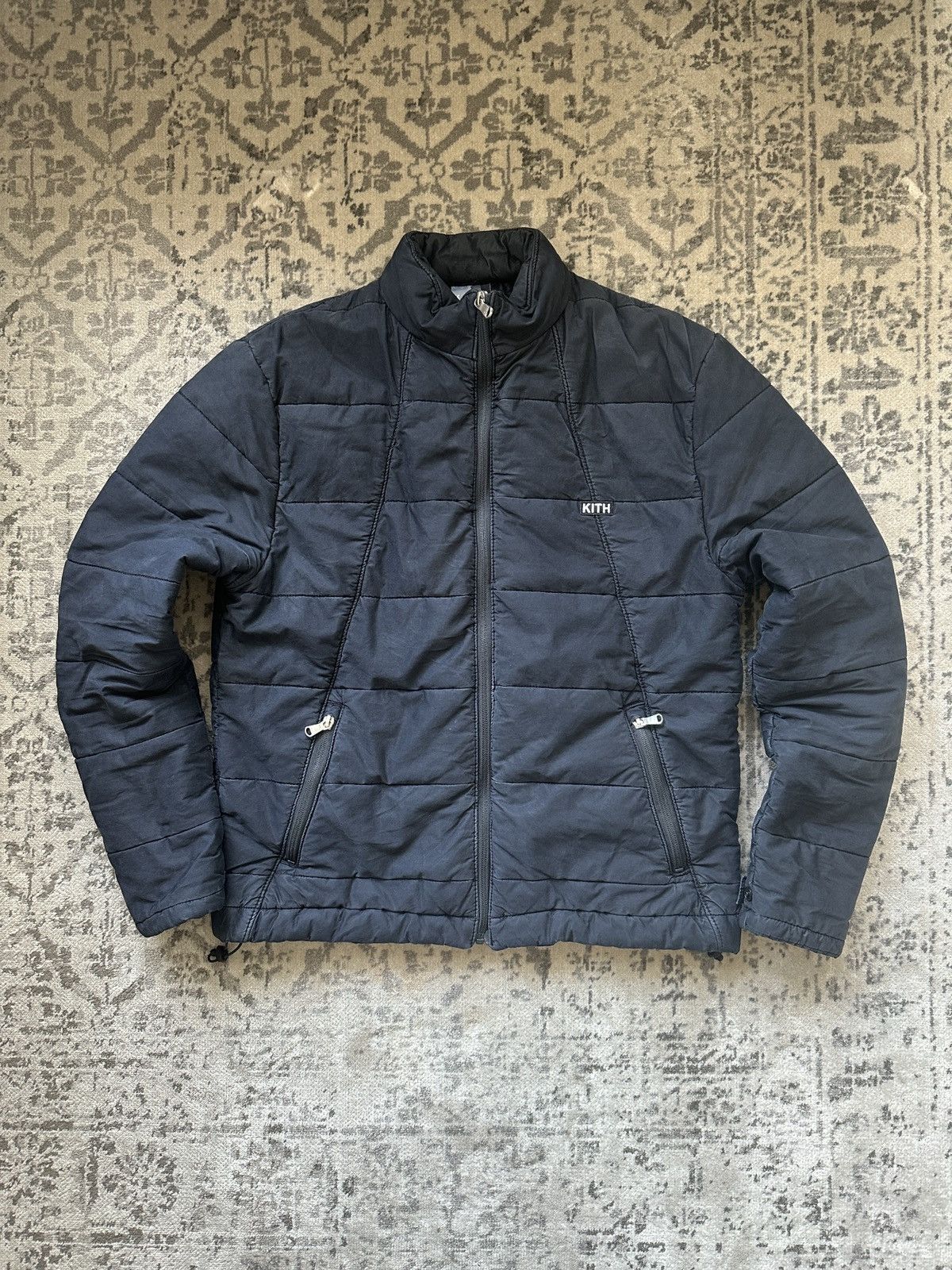 image of Kith Quilted Jacket in Black, Men's (Size Small)