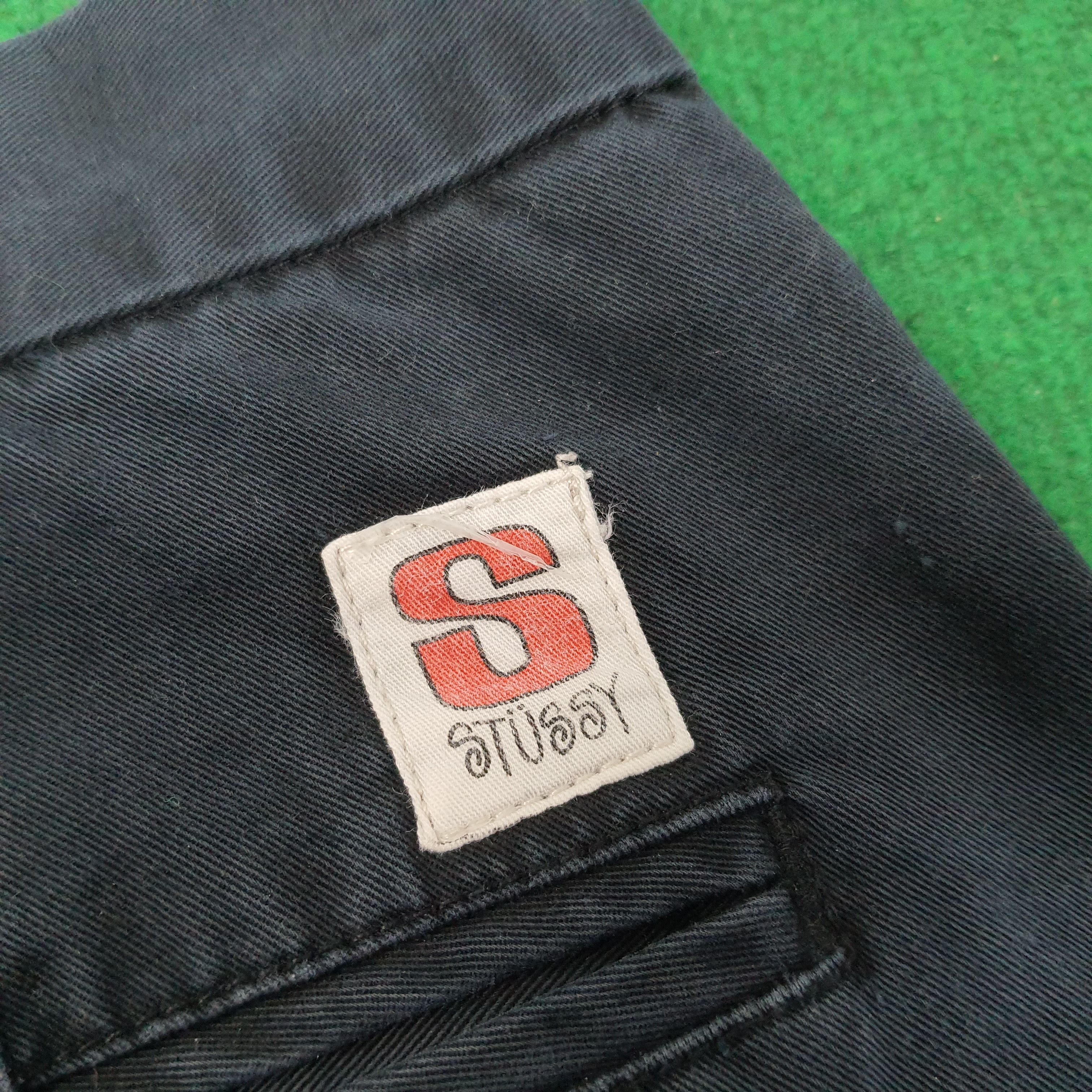 Stussy Vintage Stussy Streetwear Custom Logo Short Pants C228N30 Size US 32 / EU 48 - 2 Thumbnail