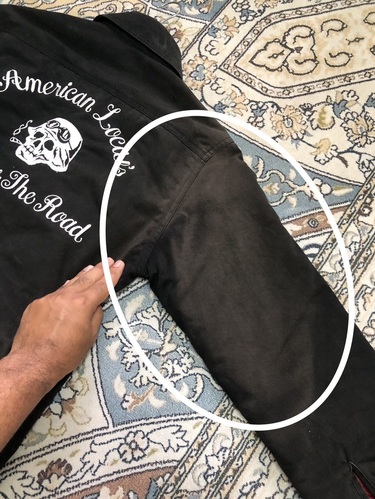 Japanese Brand Vtg Calee King of The Roat Embroidery Skull Trucker Jacket Size US M / EU 48-50 / 2 - 16 Thumbnail